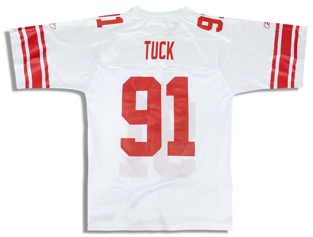 2009-11 New York Giants Tuck #91 Reebok On Field Jersey (Away) L