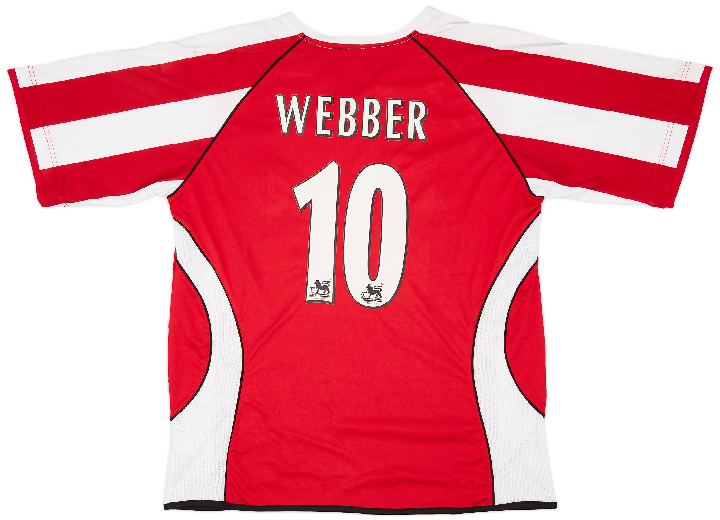 2006-07 Sheffield United Home Shirt Webber #10 - 7/10 - (L)