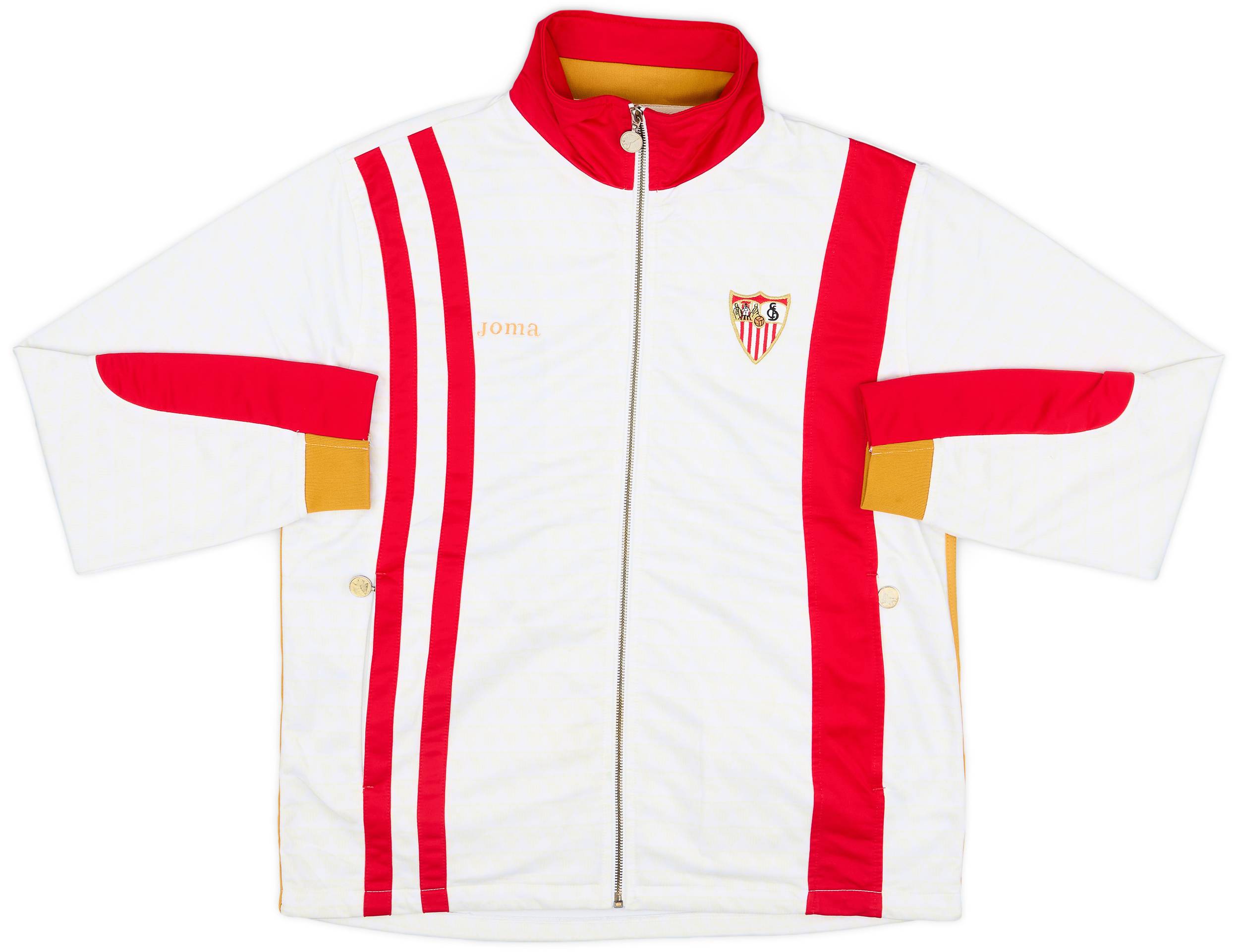 2008-09 Sevilla Joma Track Jacket - 9/10 - (XS)