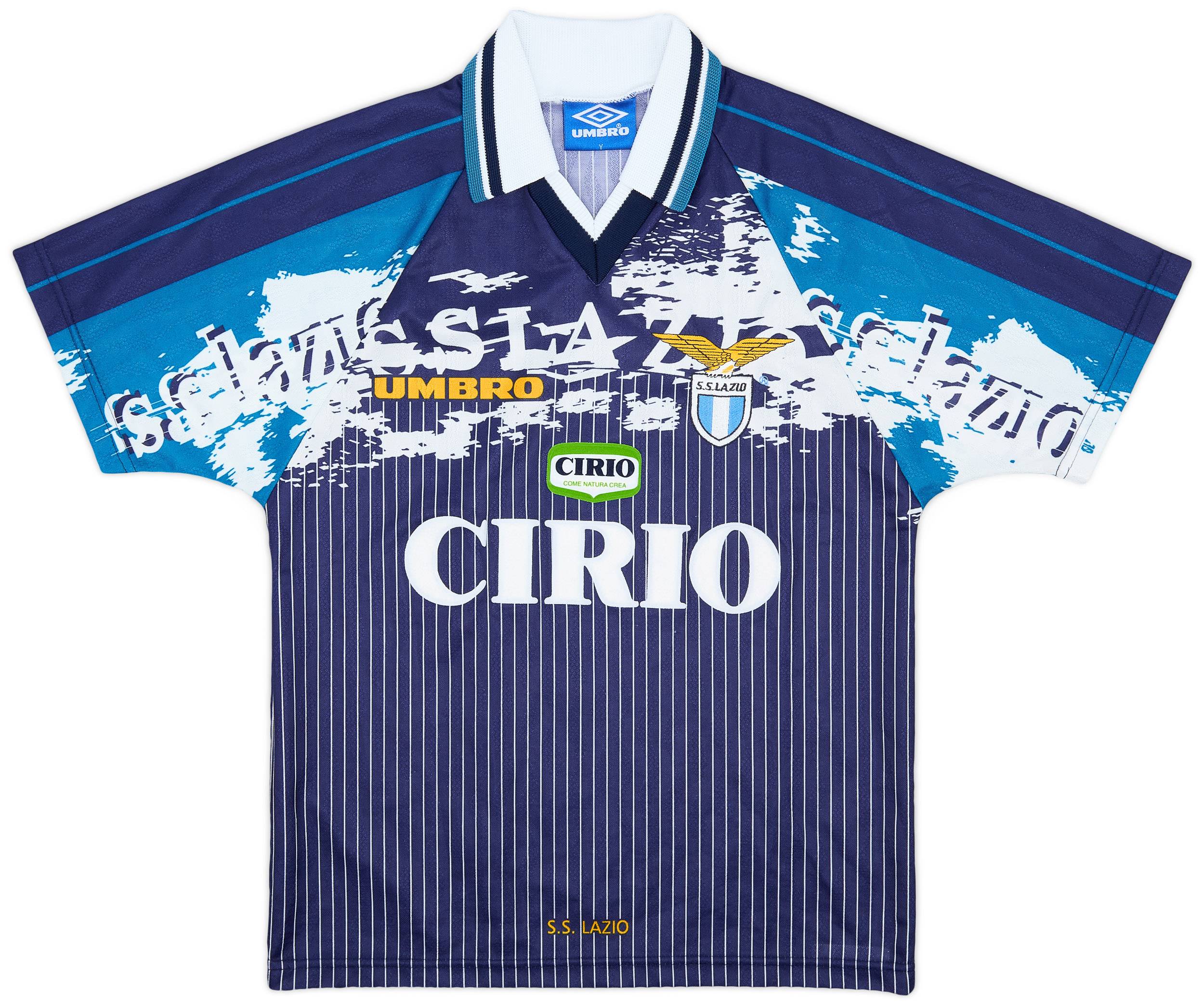 1996-98 Lazio Away Shirt - 9/10 - (Y)
