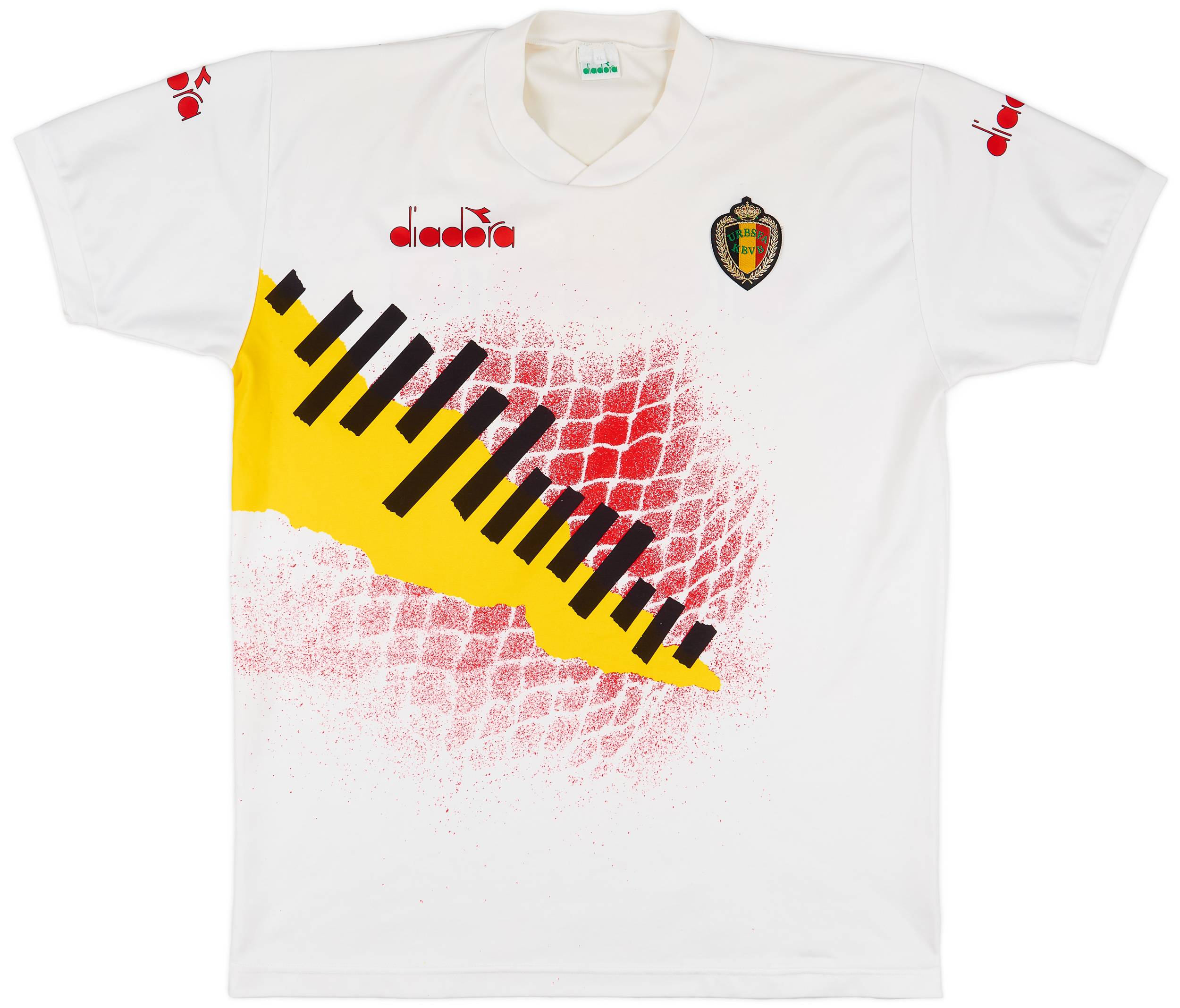 1992-94 Belgium Diadora Training Shirt - 8/10 - (XL)