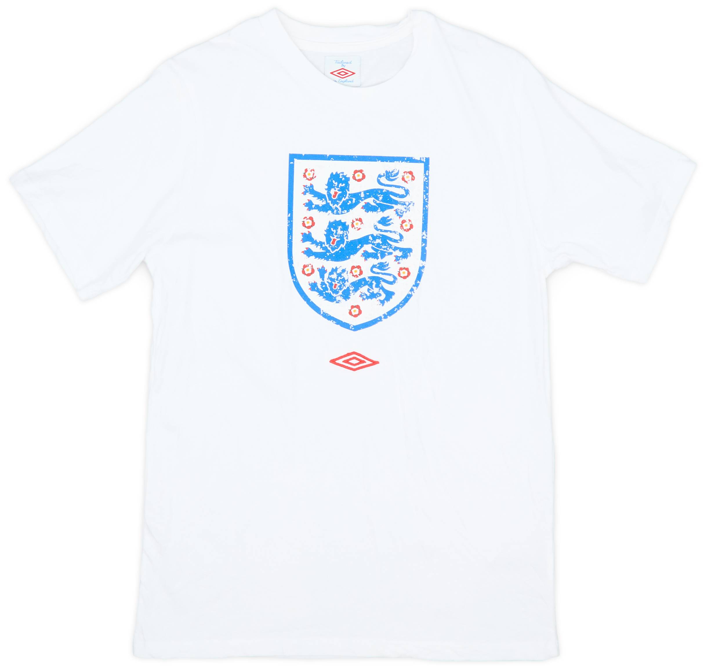 2008-10 England Umbro Cotton Tee - 9/10 - (M)