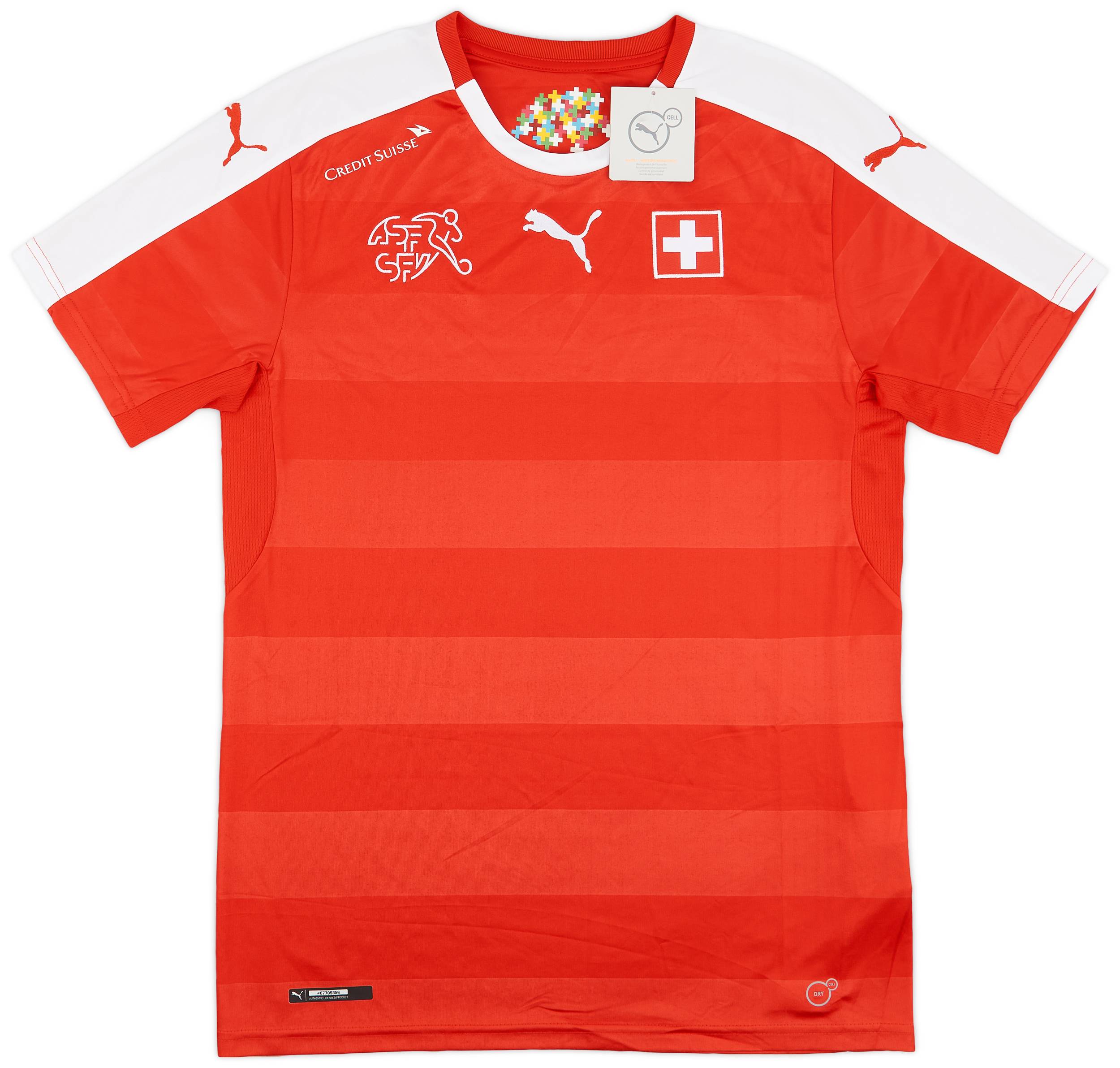 2016-17 Switzerland Home Shirt (S)