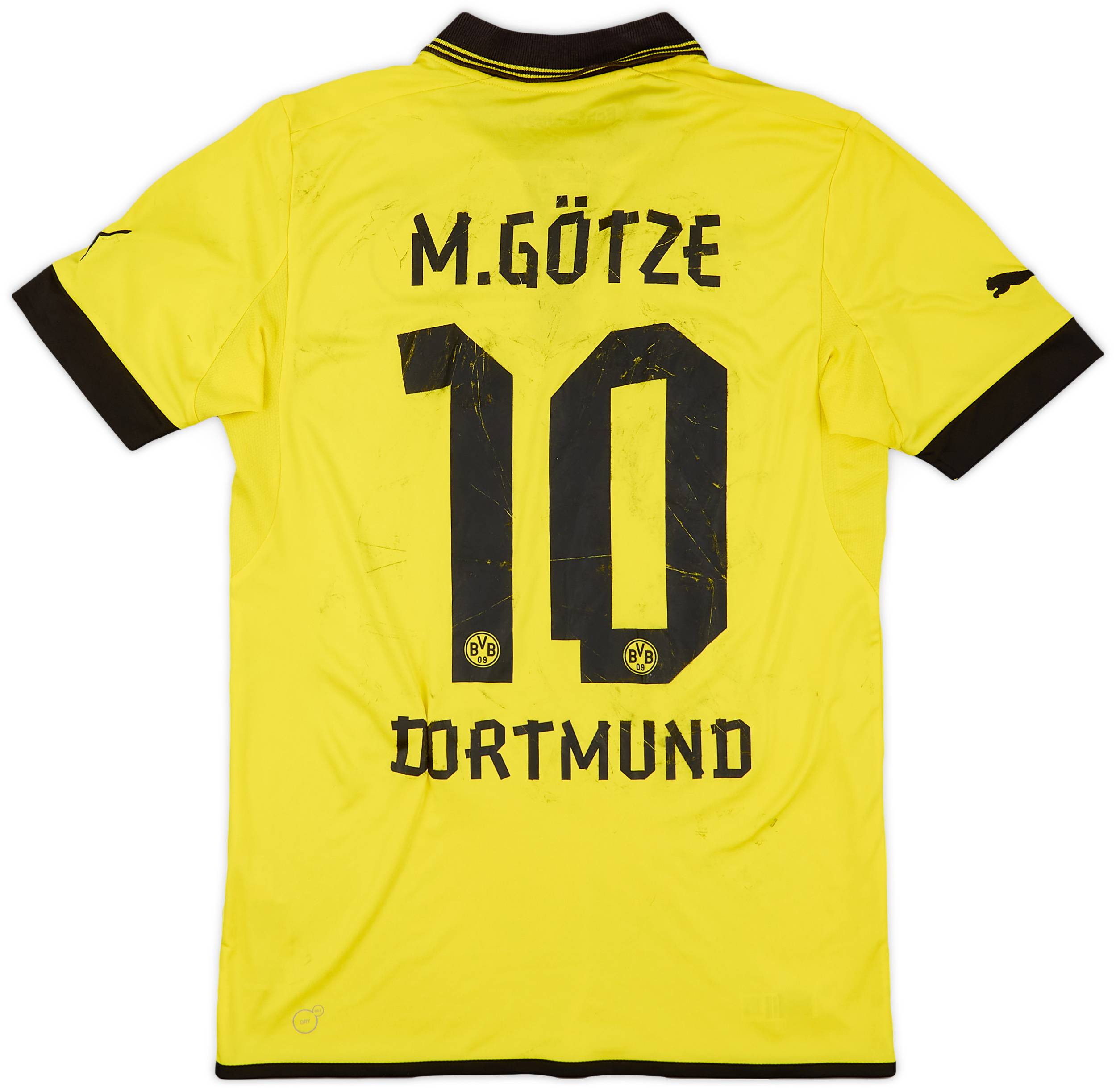2012-13 Borussia Dortmund Home Shirt M.Gotze #10 - 3/10 - (S)