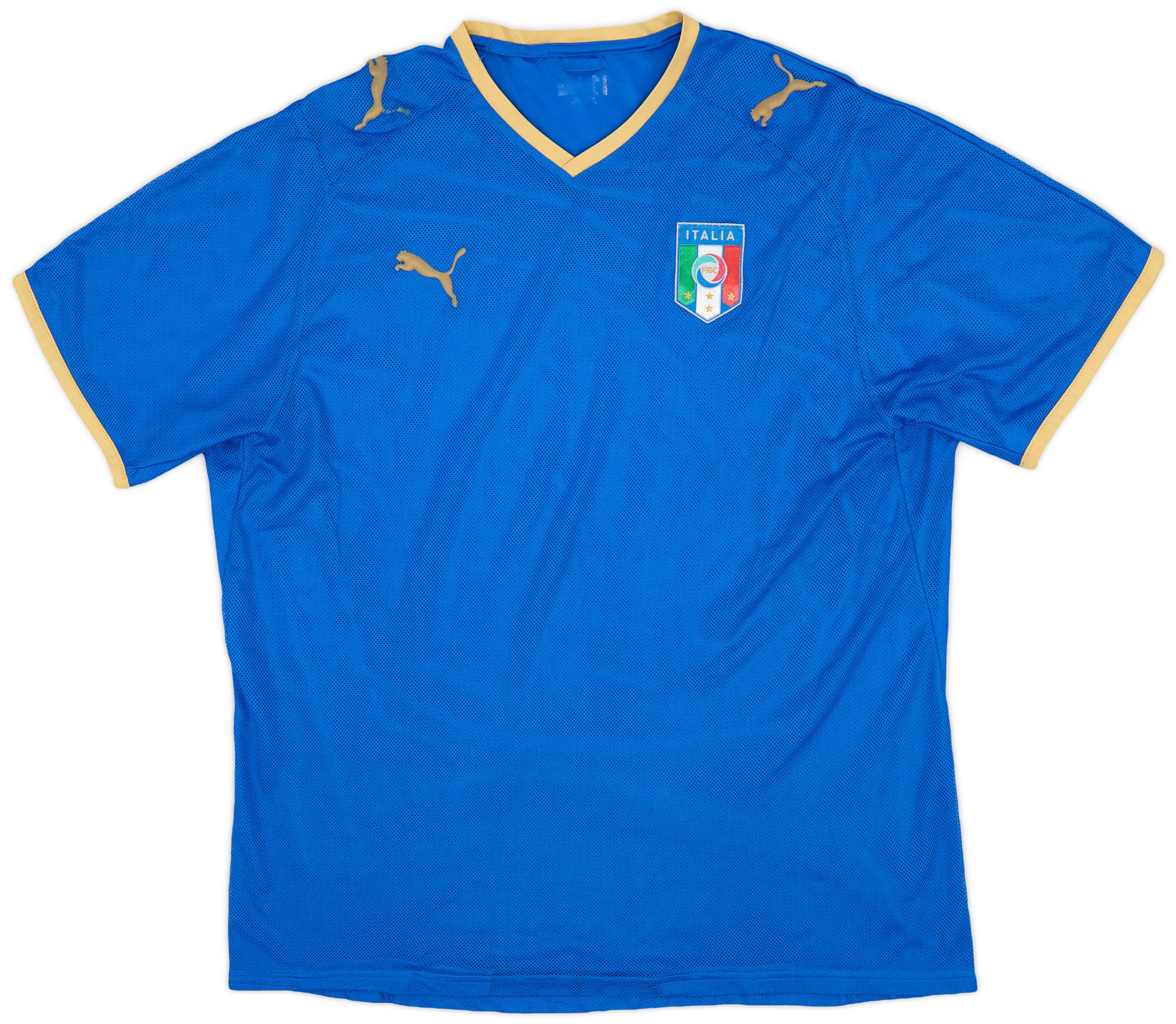 2007-08 Italy Home Shirt - 4/10 - (XXL)