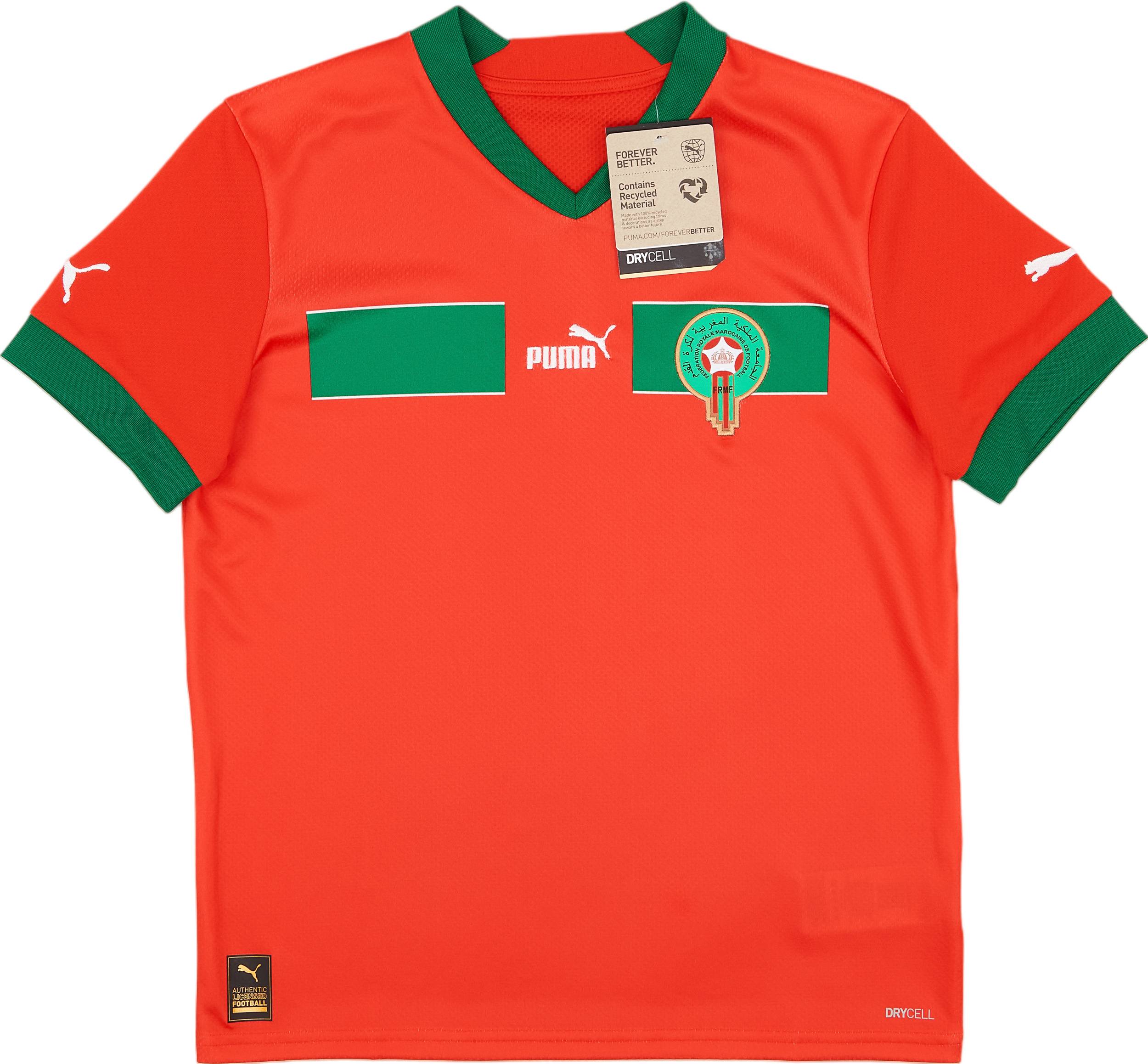 2022-23 Morocco Home Shirt (KIDS)