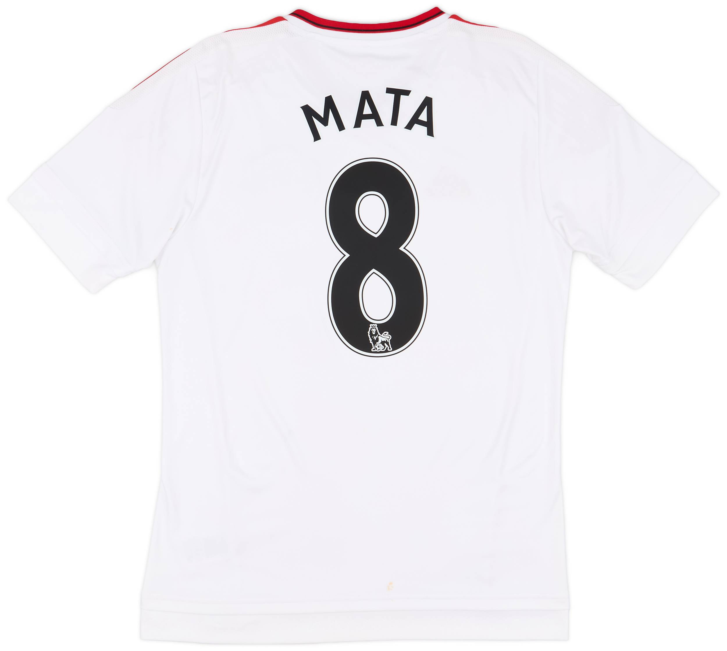 2015-16 Manchester United Away Shirt Mata #8 - 8/10 - (S)