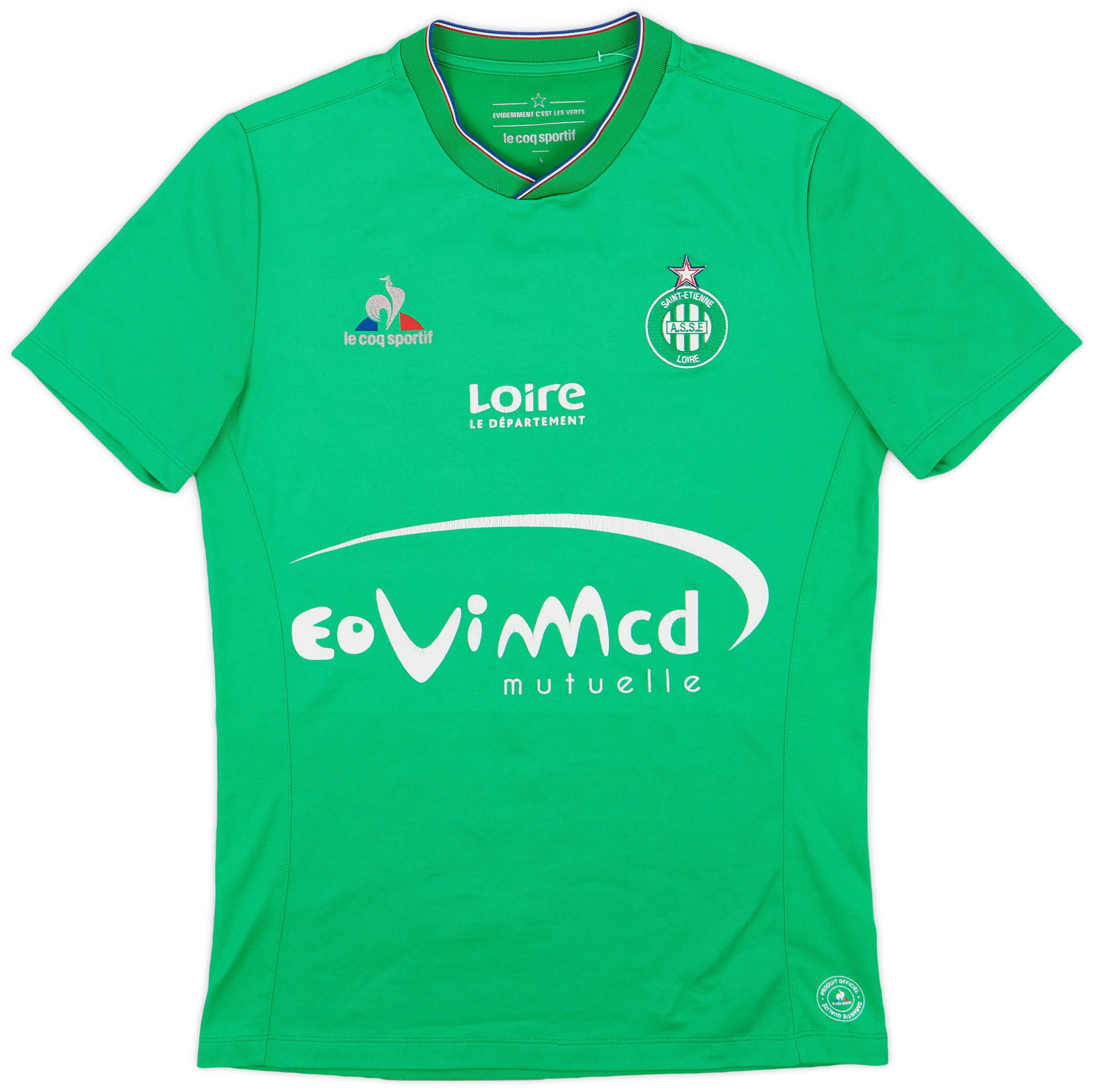 2015-16 Saint Etienne Home Shirt - 5/10 - (S)