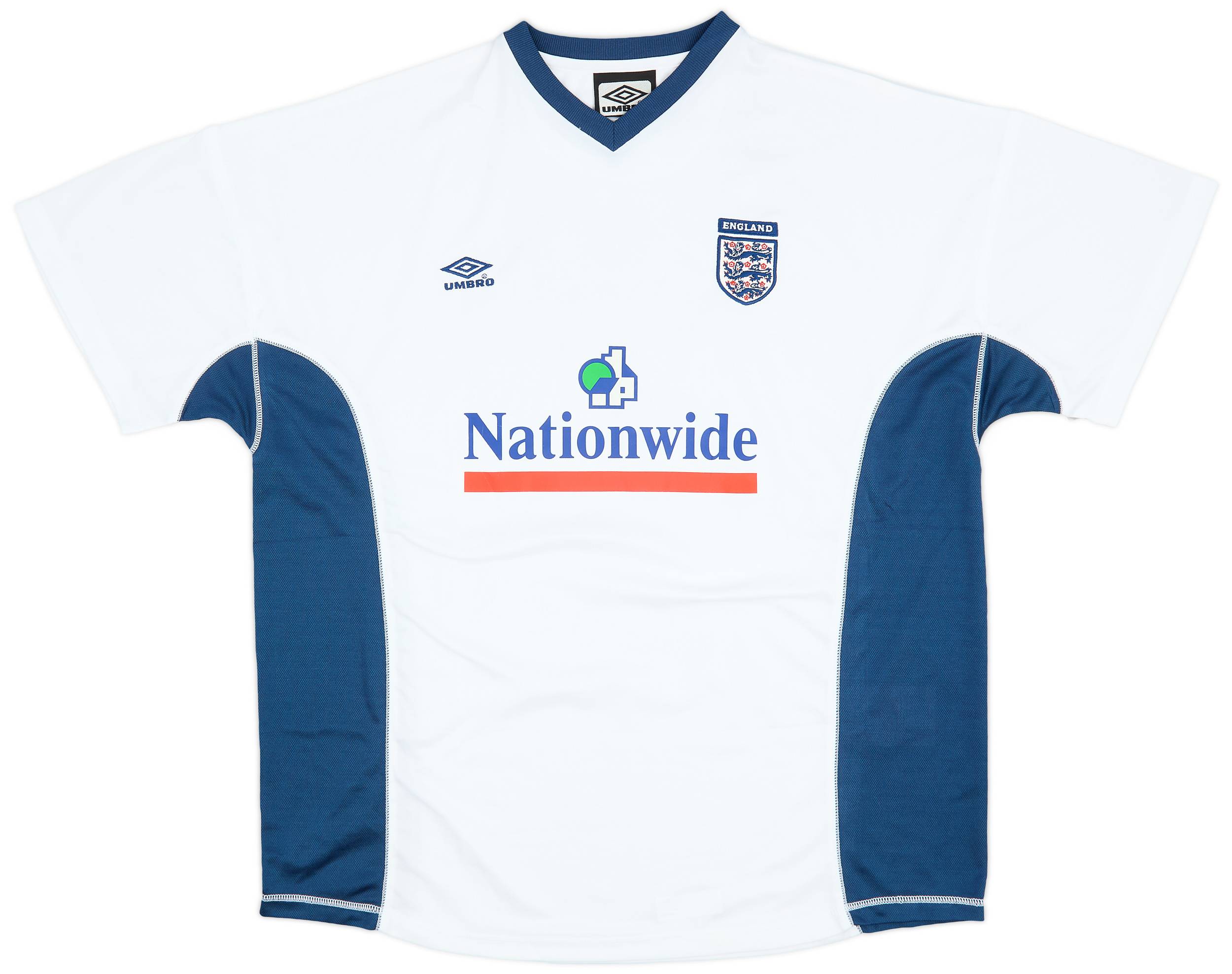 2002-03 England Umbro Training Shirt - 9/10 - (XL)