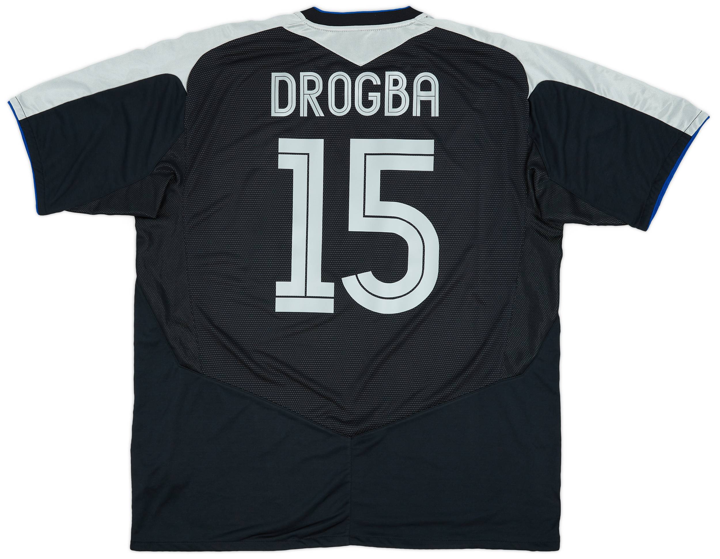 2004 05 Chelsea Away Shirt Drogba 15 8 10 XXL