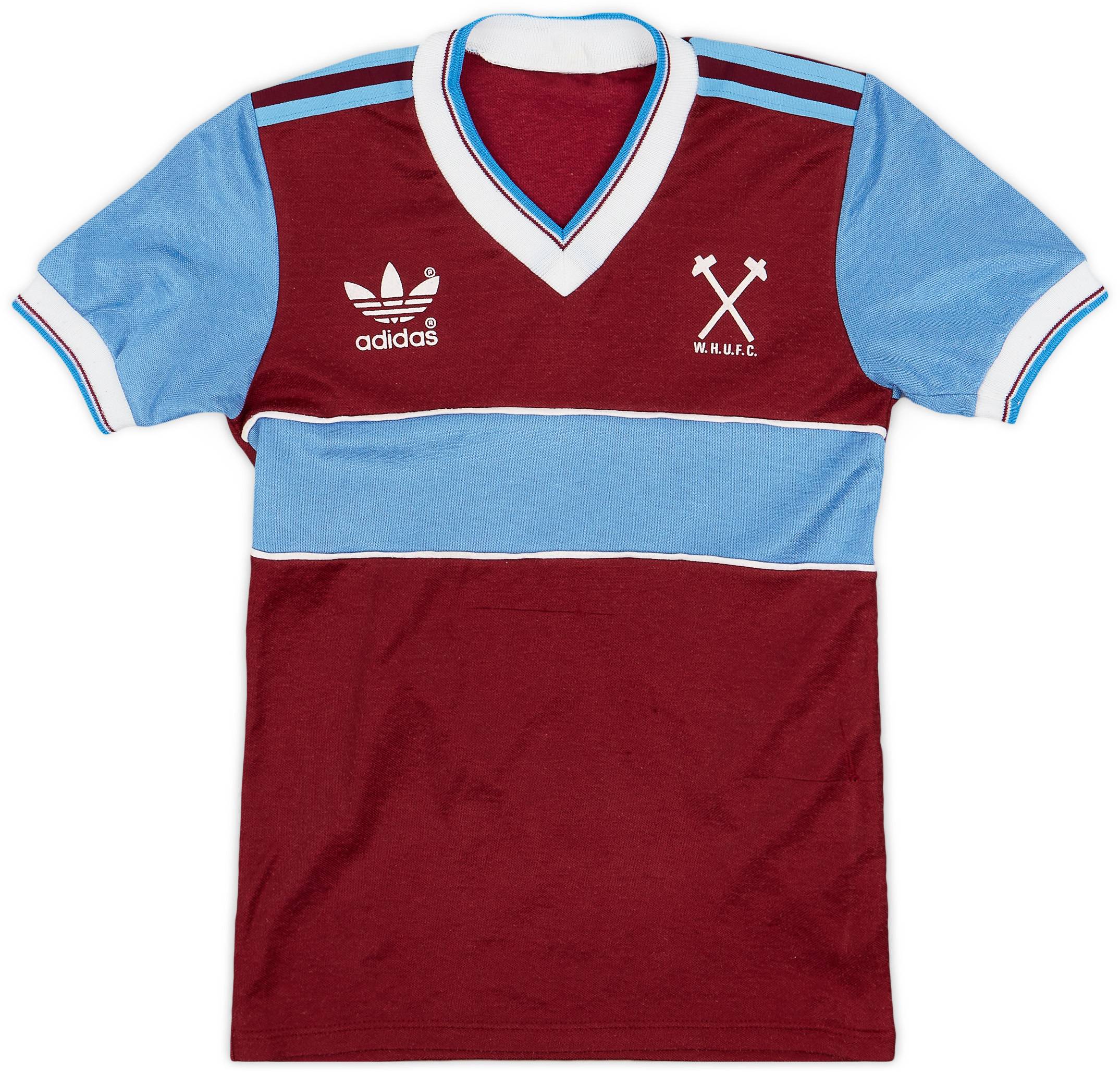 1983-85 West Ham Home Shirt - 8/10 - (L.Boys)