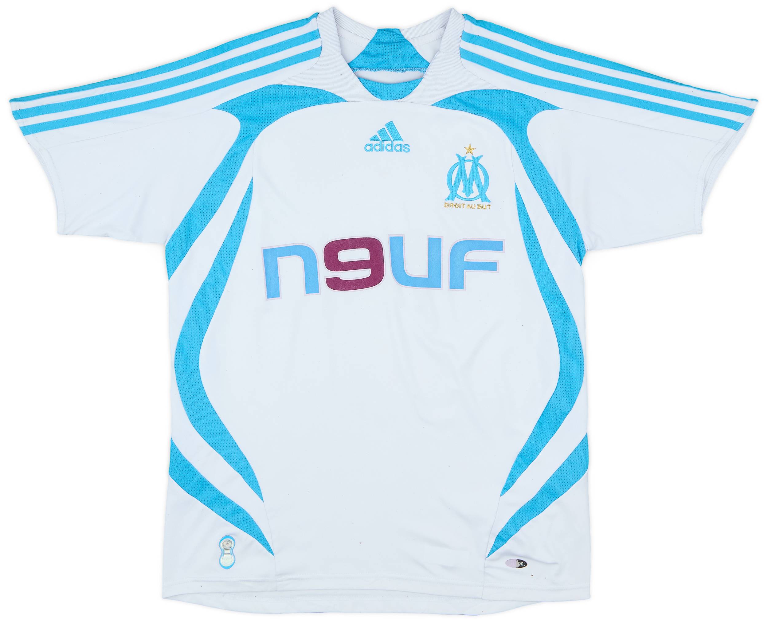 2007-08 Olympique Marseille Home Shirt - 5/10 - (L.Boys)