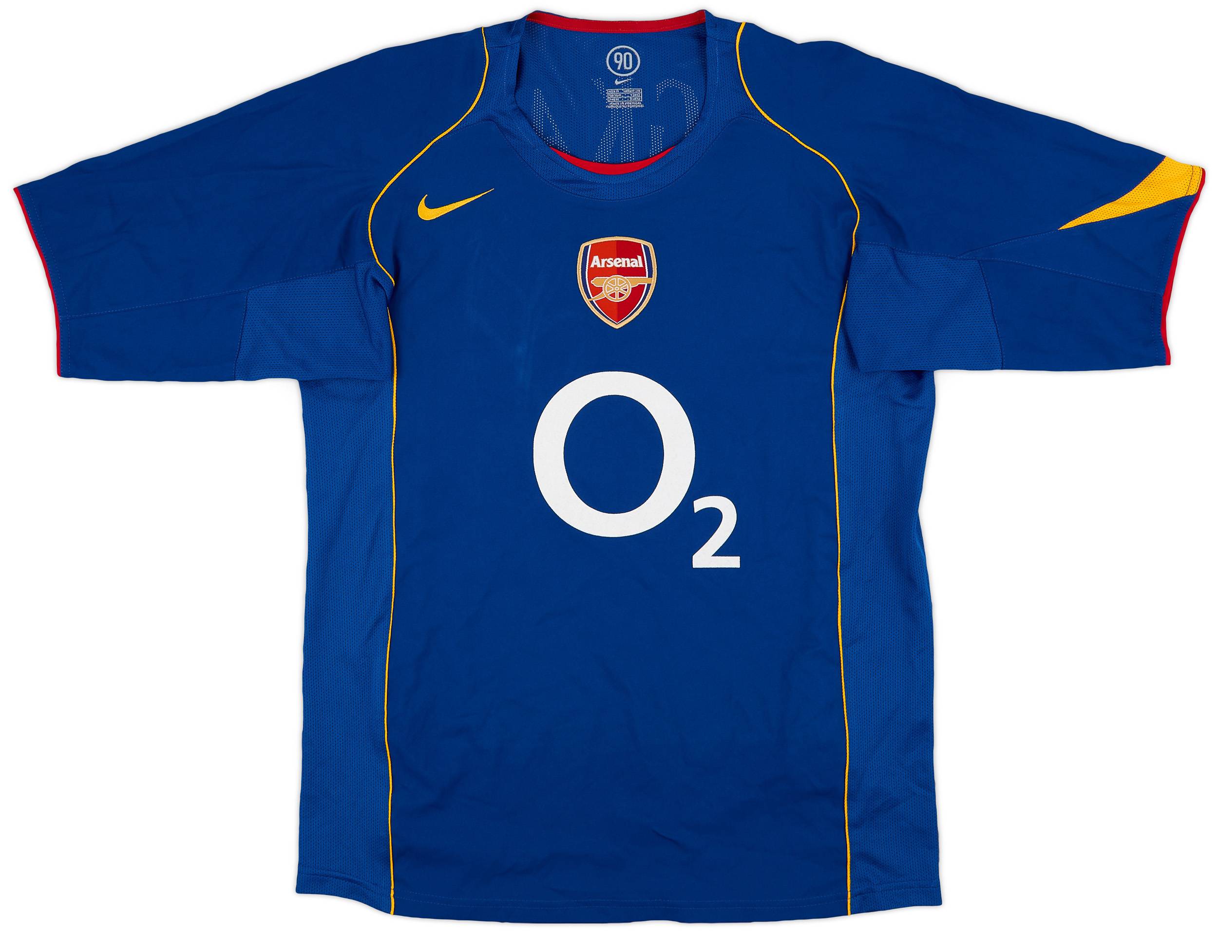 2004-06 Arsenal Away Shirt Bergkamp #10 - 9/10 - (M)