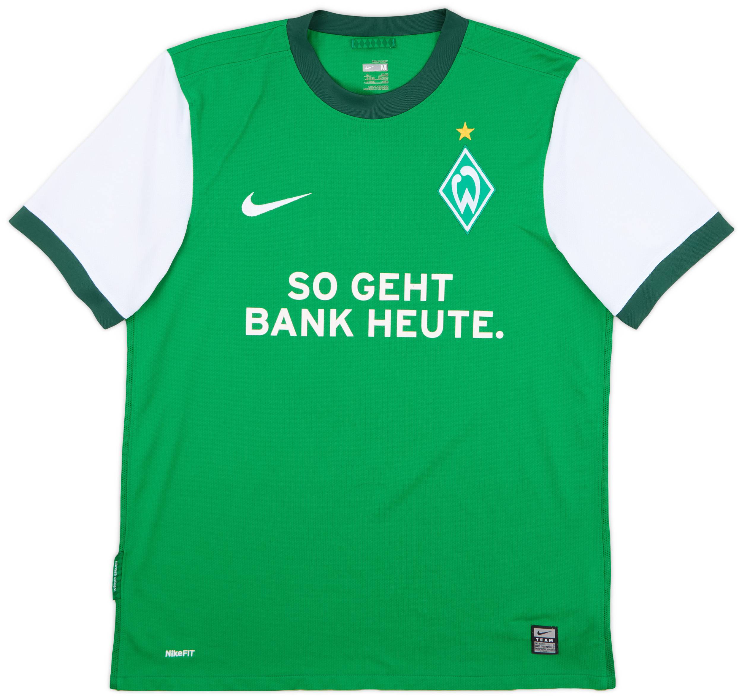 2009-10 Werder Bremen Home Shirt - 8/10 - (M)