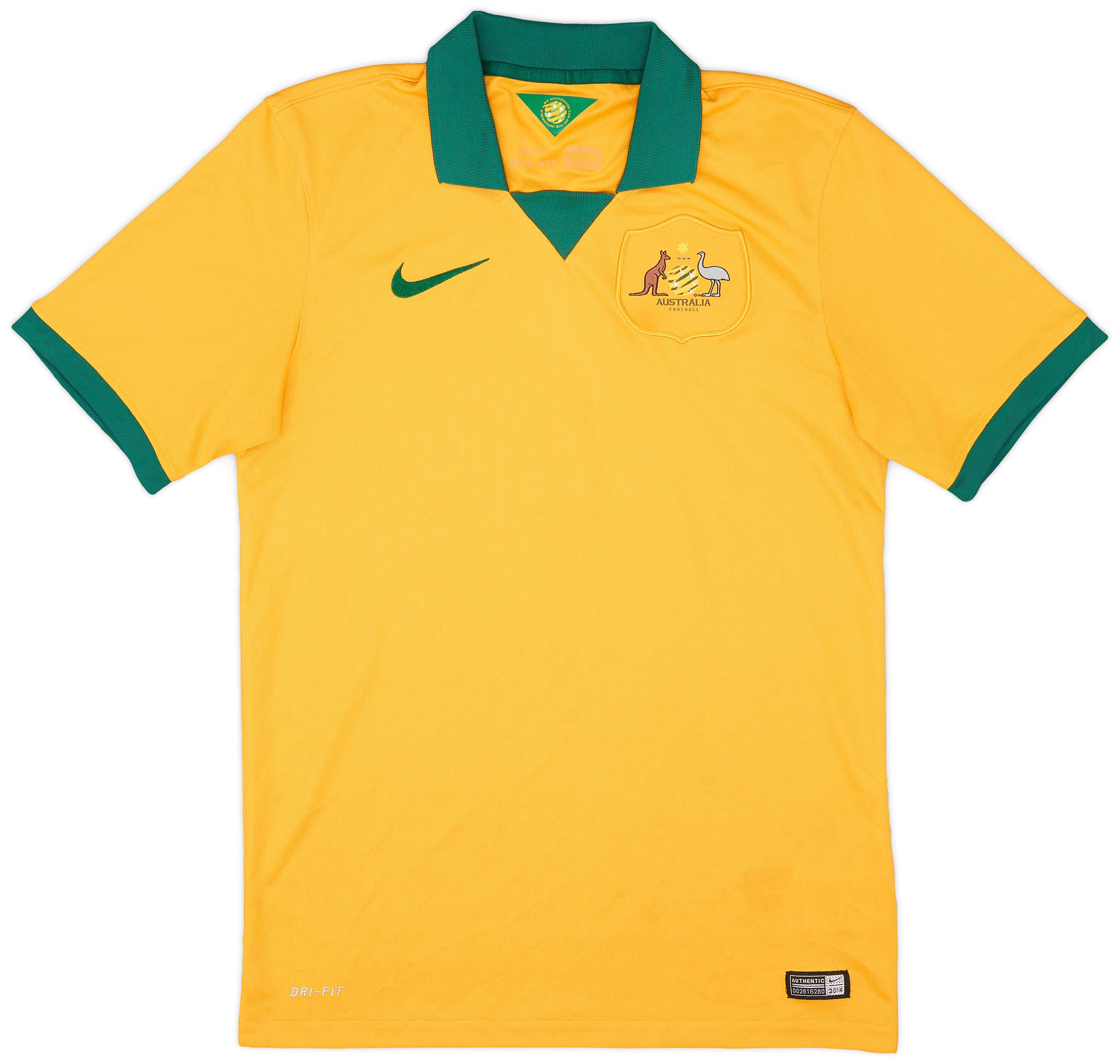 2014 15 Australia Home Shirt 7 10 S