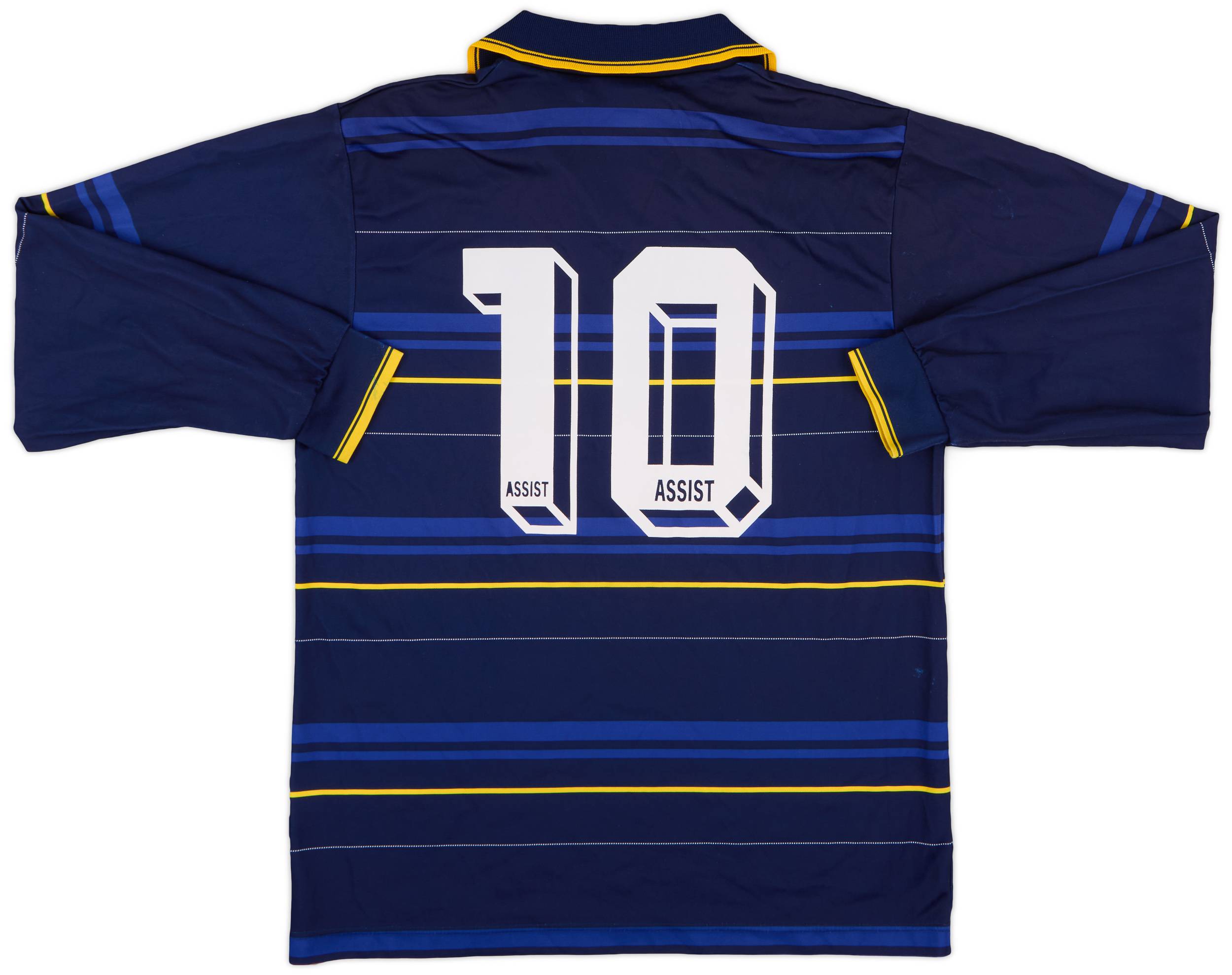 【希少】 3rd PARMA 1998 1999 Parma L/S third (3rd) shirt 1998-1999 #2 in XS (very rare