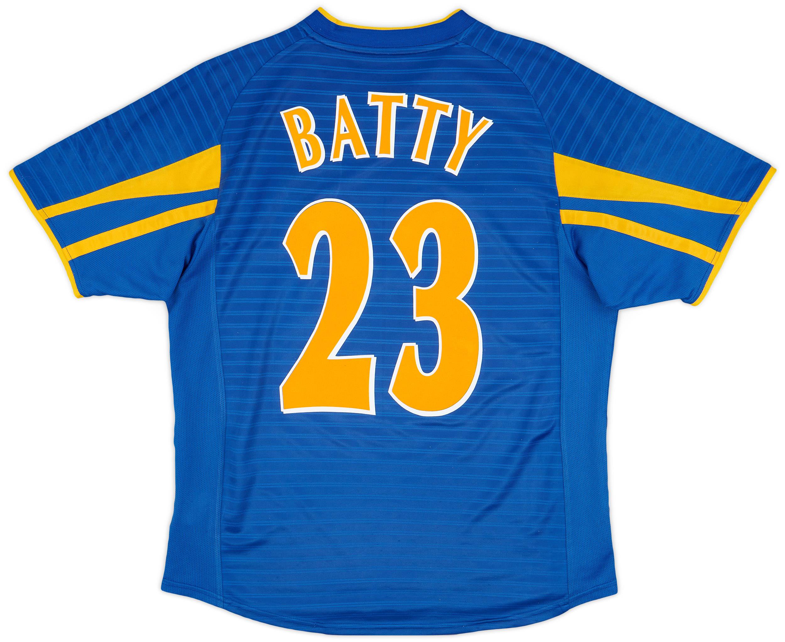 2001-03 Leeds United Away Shirt Batty #23 - 8/10 - (M)