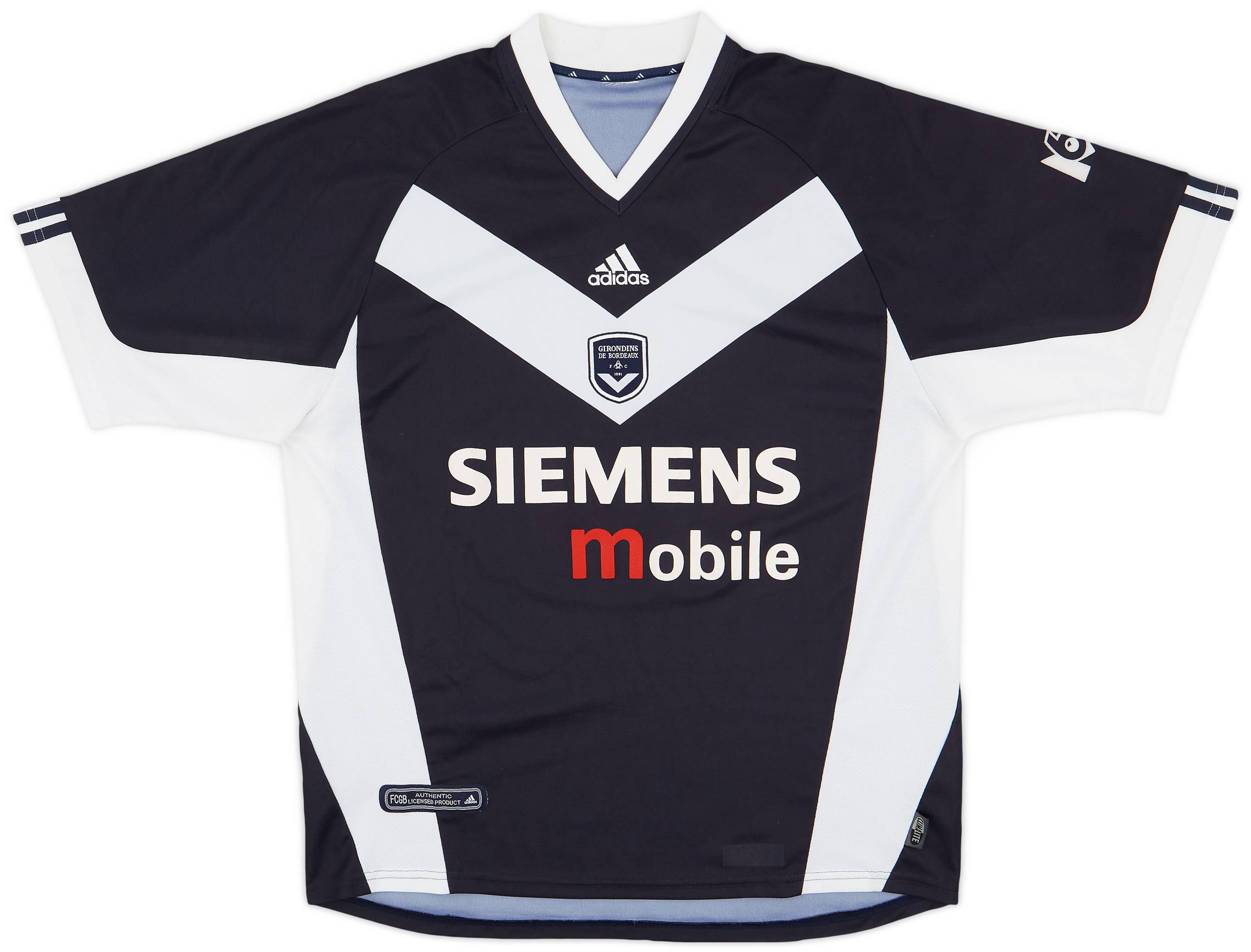 2001-02 Bordeaux Home Shirt - 8/10 - (XL)