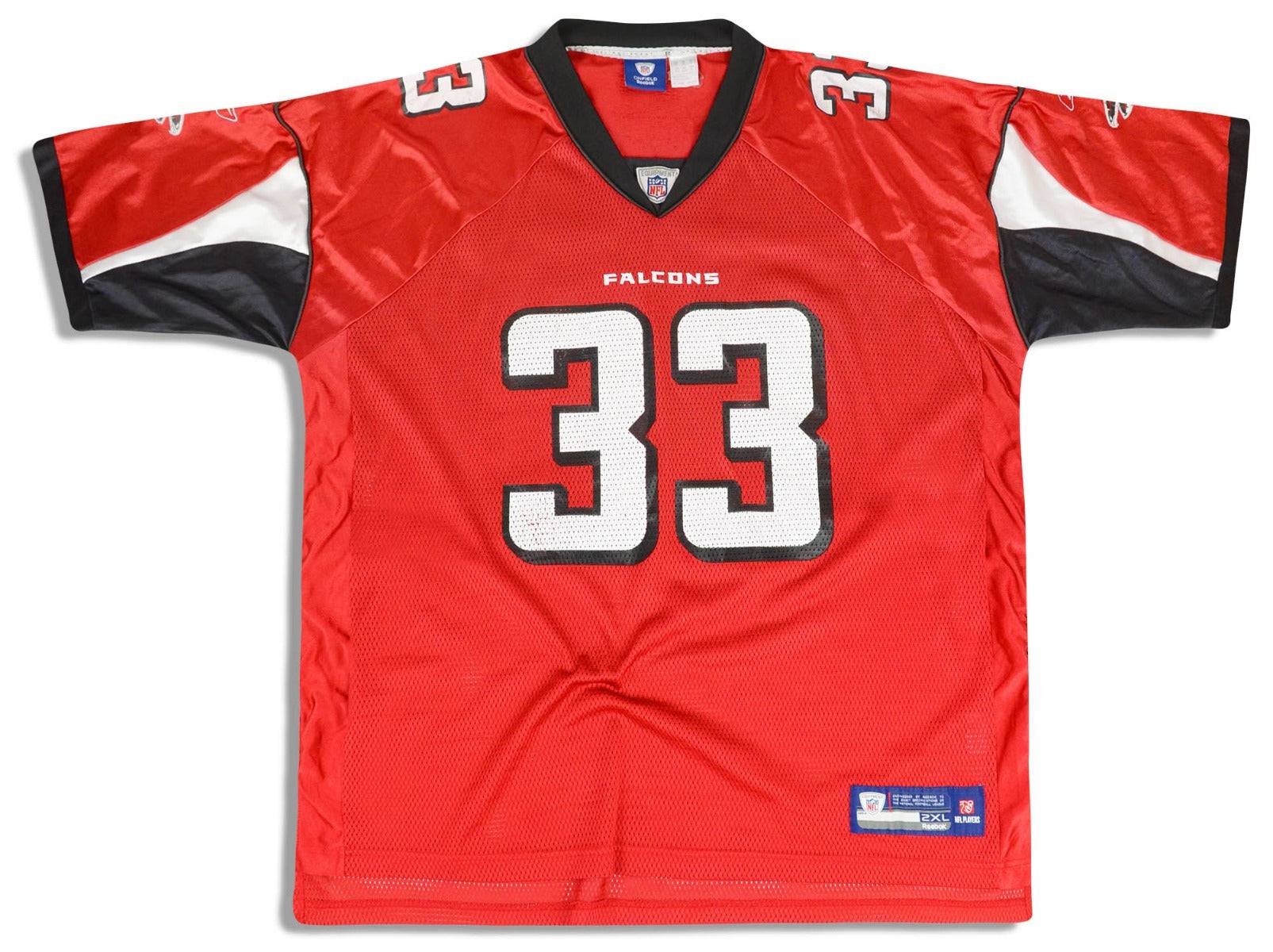 2008-11 Atlanta Falcons Turner #33 Reebok On Field Jersey (Home) XXL