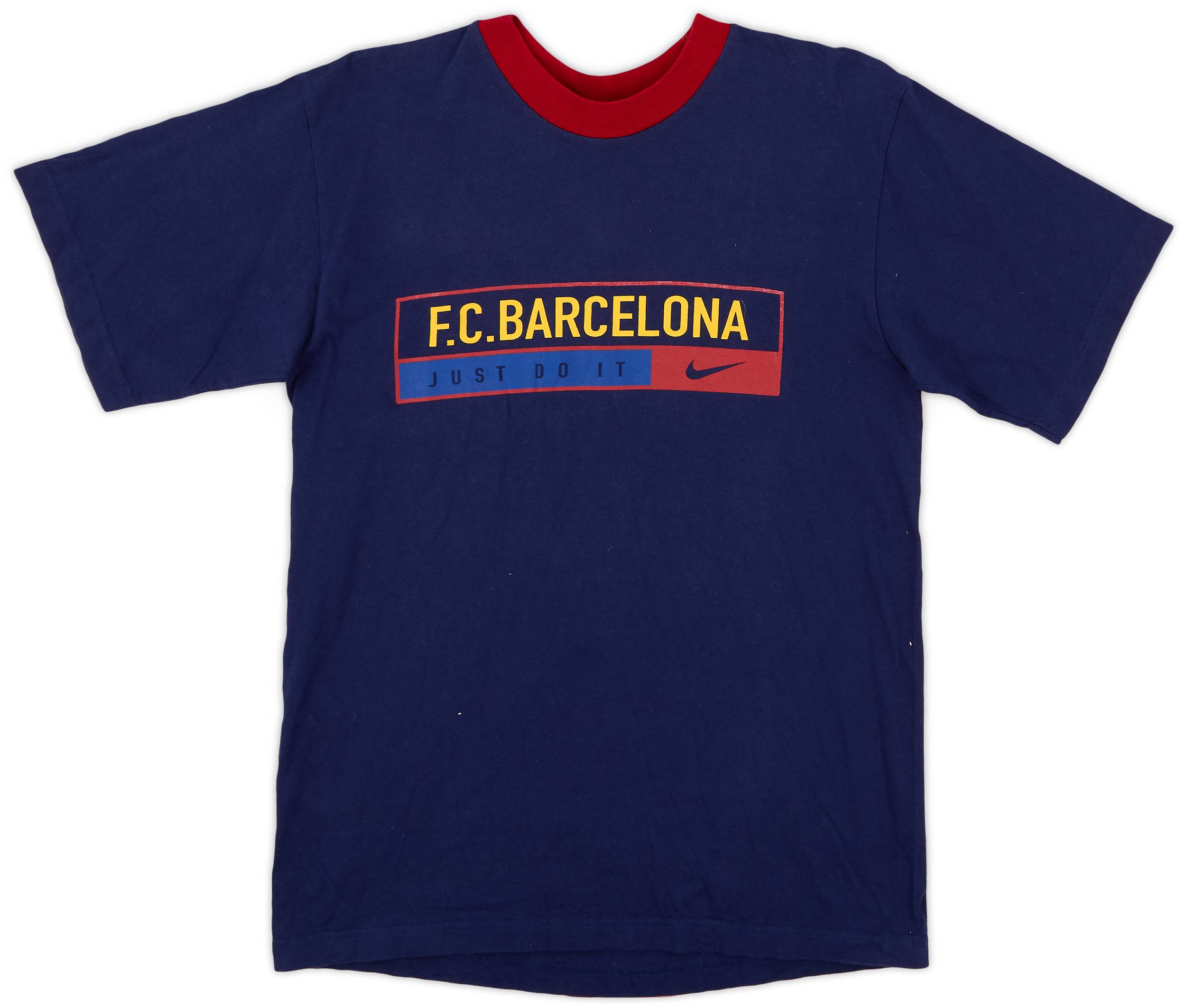 2010 11 Barcelona Nike Cotton Tee 7 10 S
