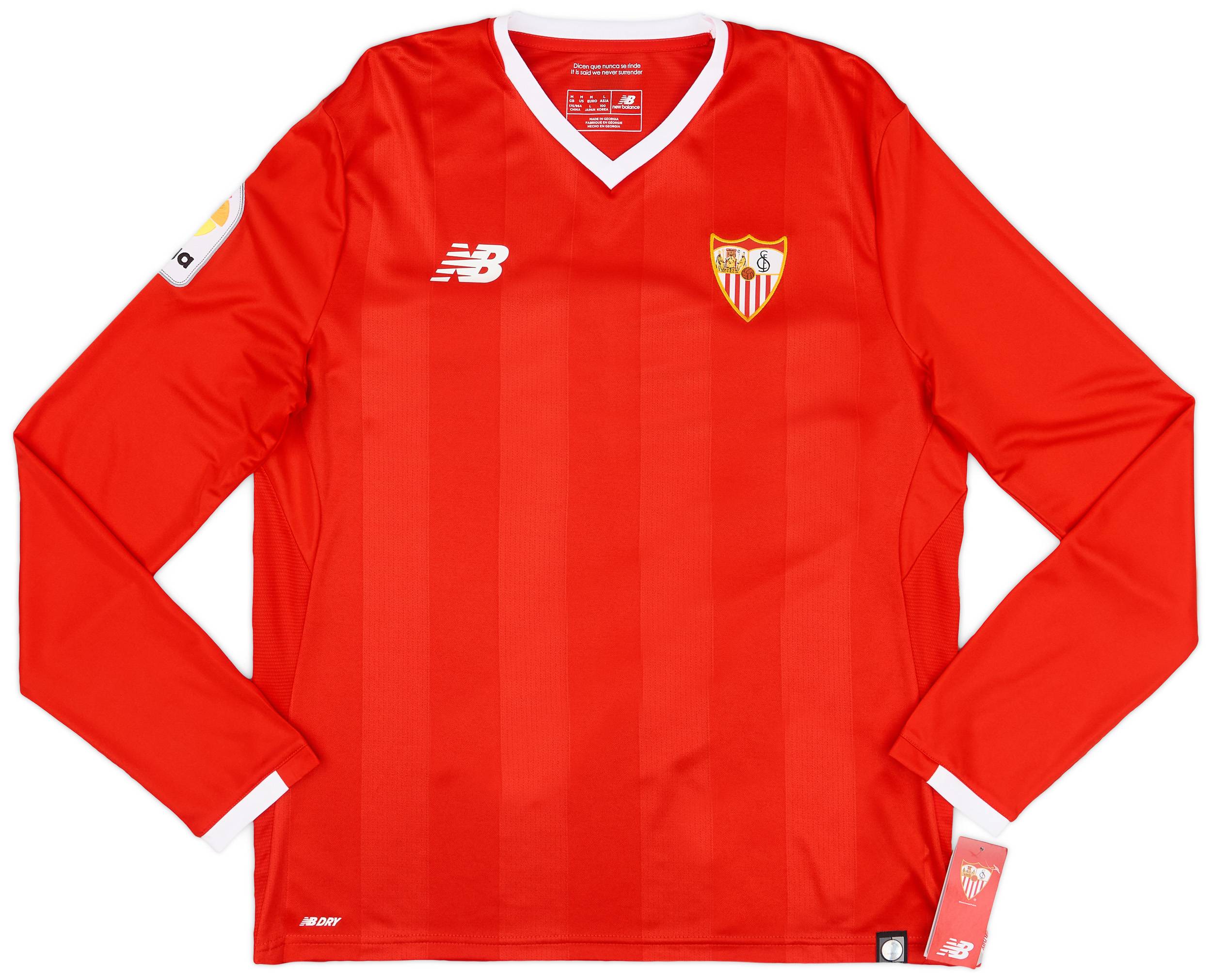 2017-18 Sevilla Away L/S Shirt (M)