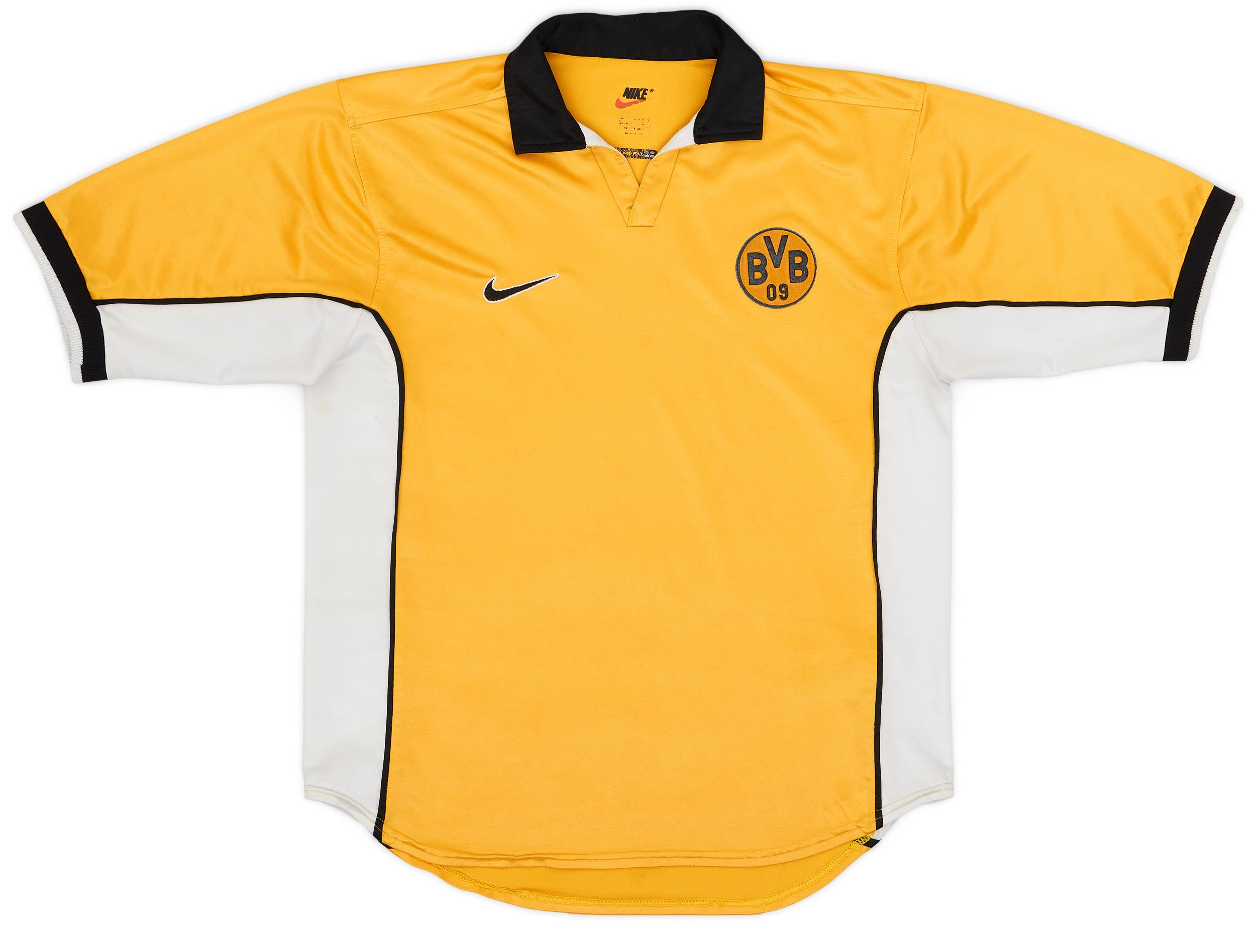 1998-00 Borussia Dortmund Player Issue Home Shirt - 5/10 - (L)