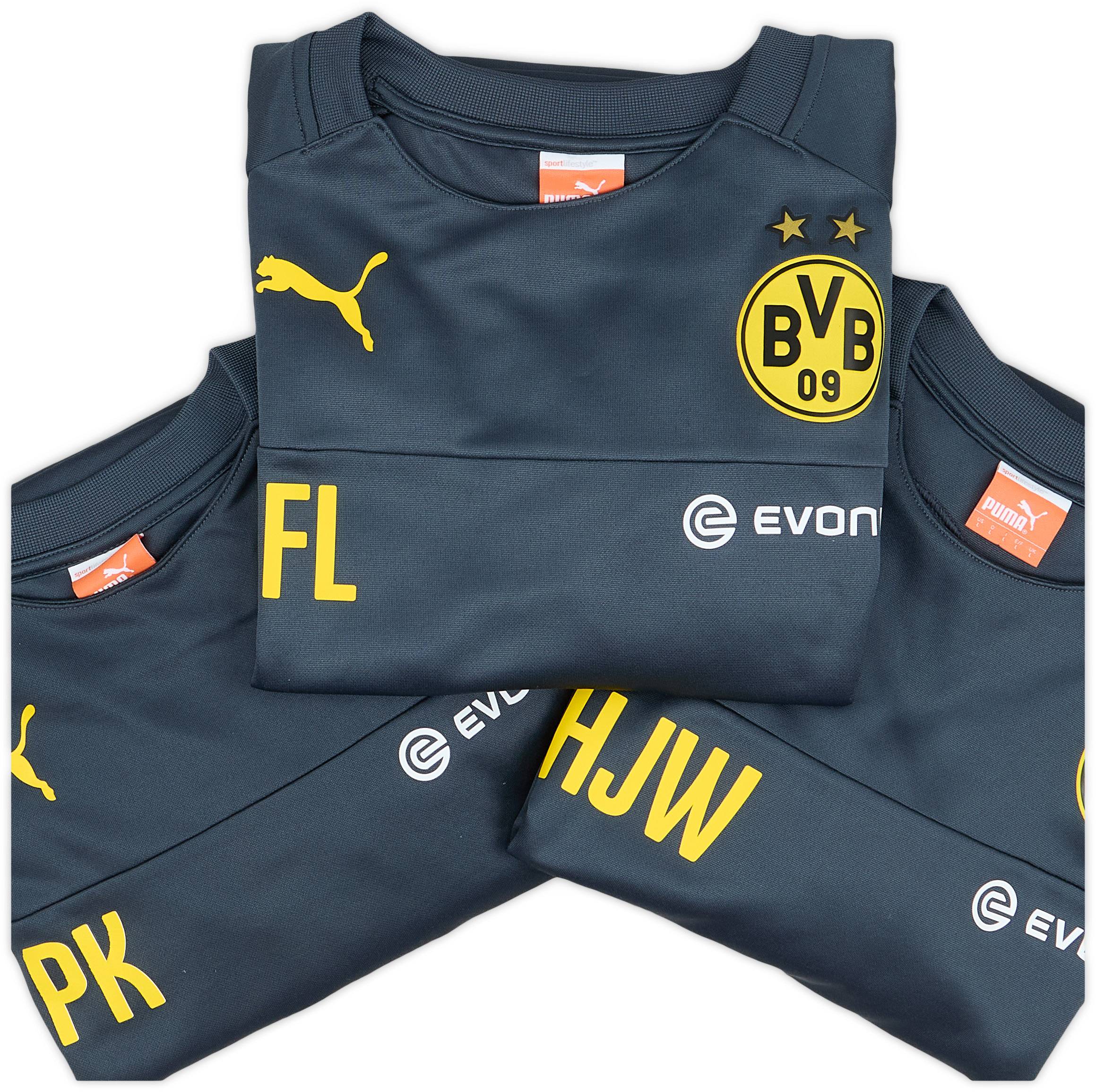 2014-15 Borussia Dortmund Staff Issue Training Sweat Top - 7/10 - (M)