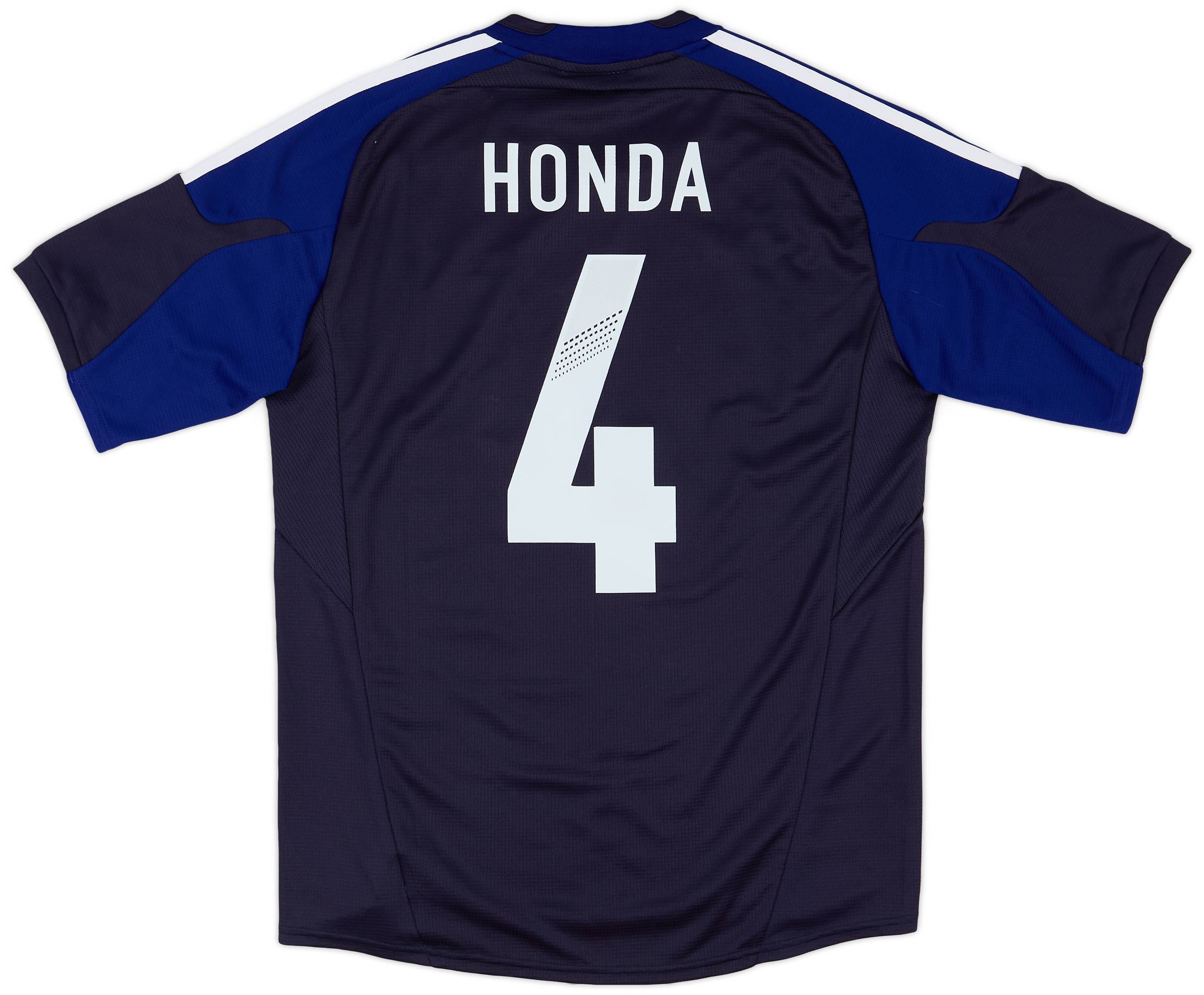 2012-13 Japan Home Shirt Honda #4 - 8/10 - (S)