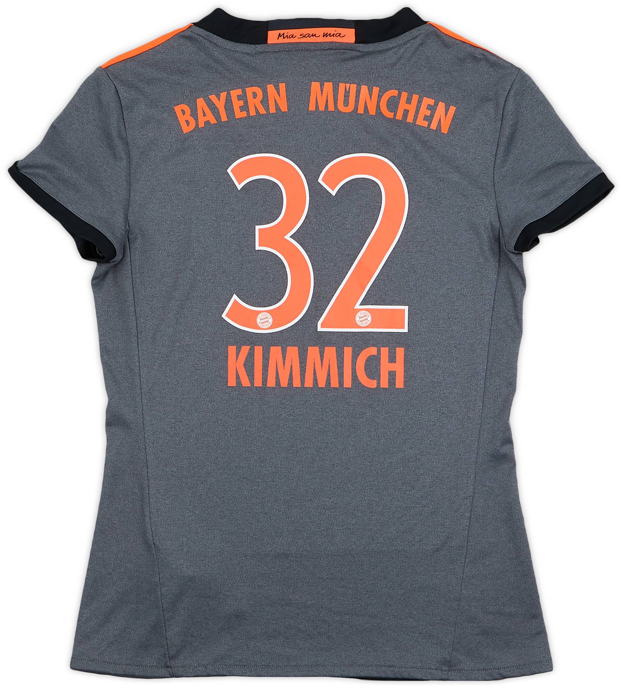 2016-17 Bayern Munich Away Shirt Kimmich #32 - 9/10 - (Women's S)