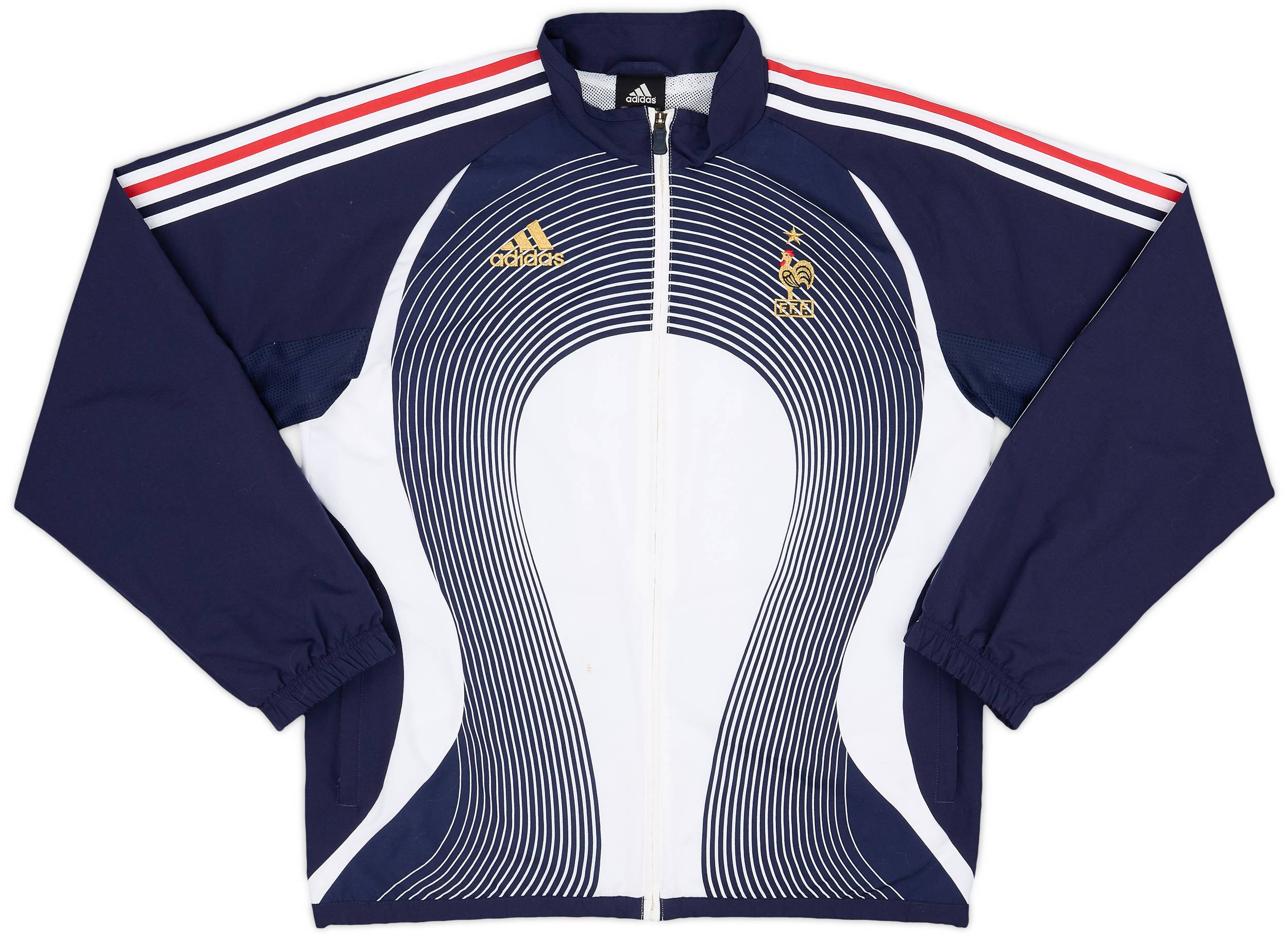 2006-07 France adidas Track Jacket - 7/10 - (S)