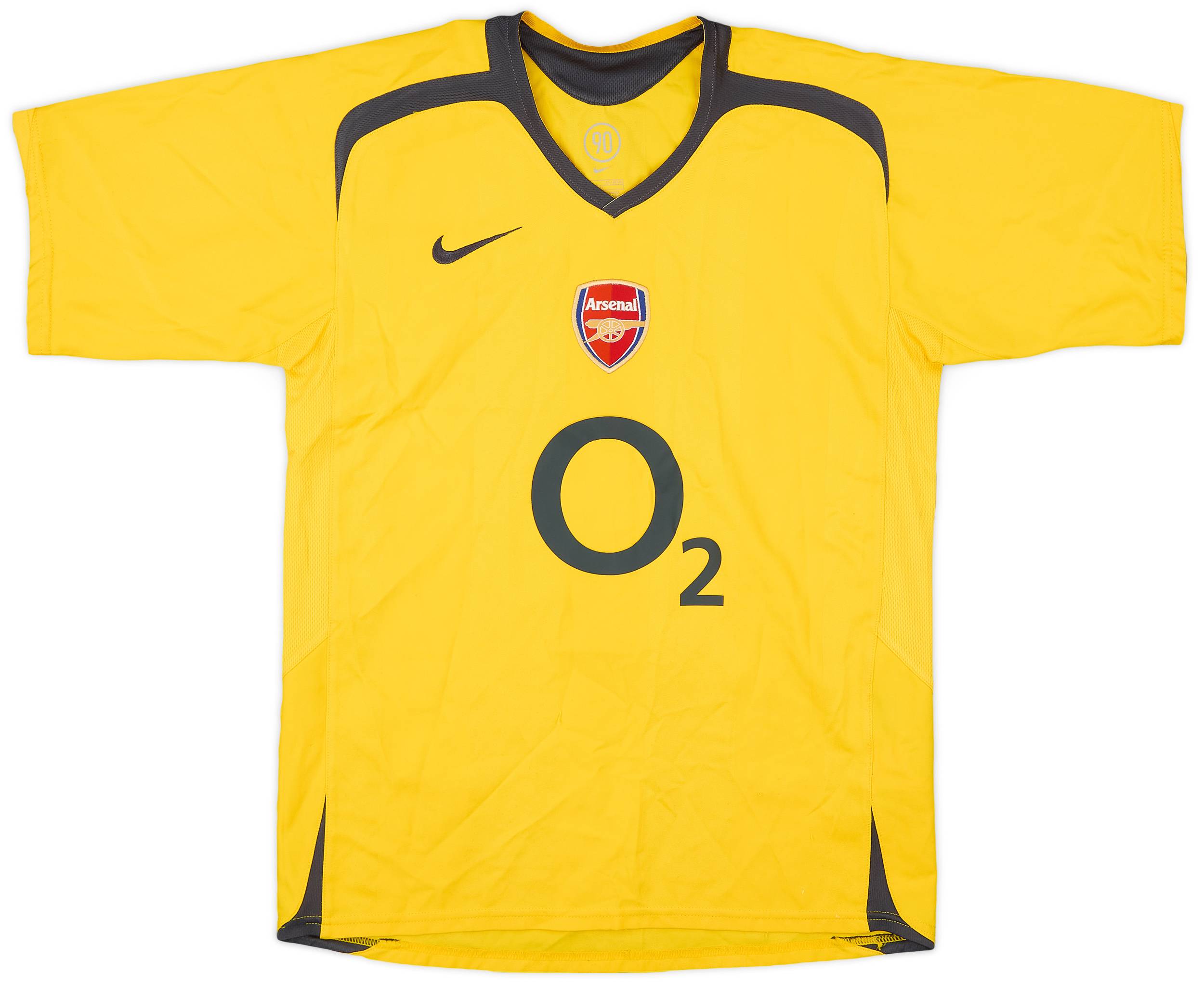 2005-06 Arsenal Away Shirt - 9/10 - (L.Boys)