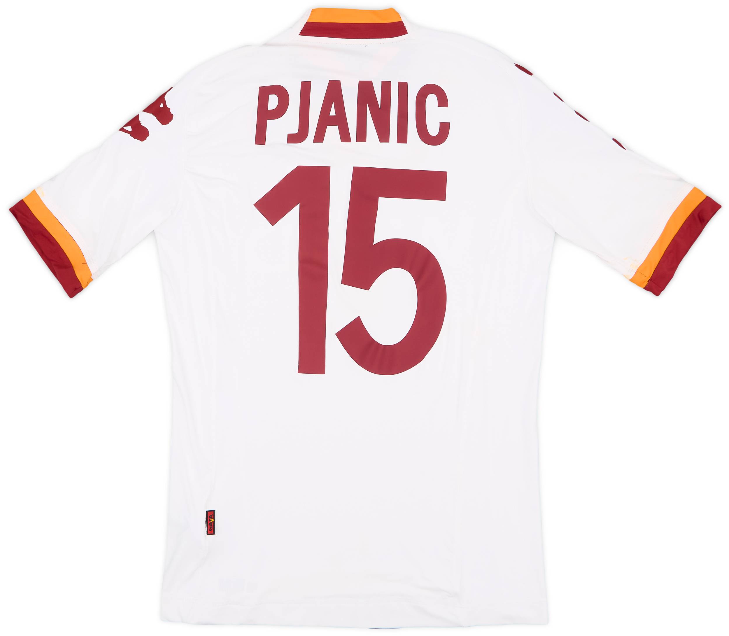 2012-13 Roma Away Shirt Pjanic #15 - 5/10 - (M)