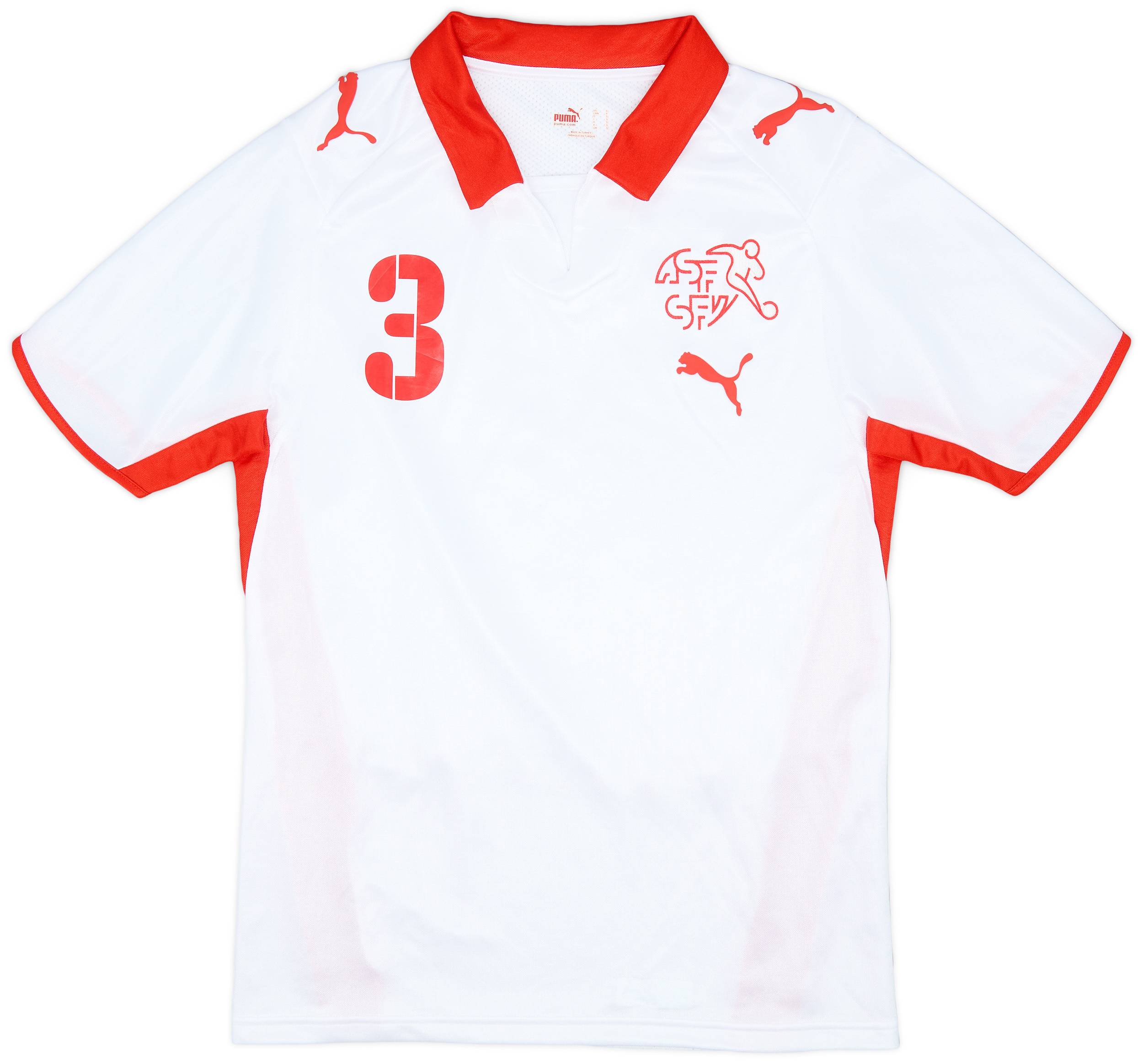 2008-10 Switzerland Away Shirt #3 - 9/10 - (S)