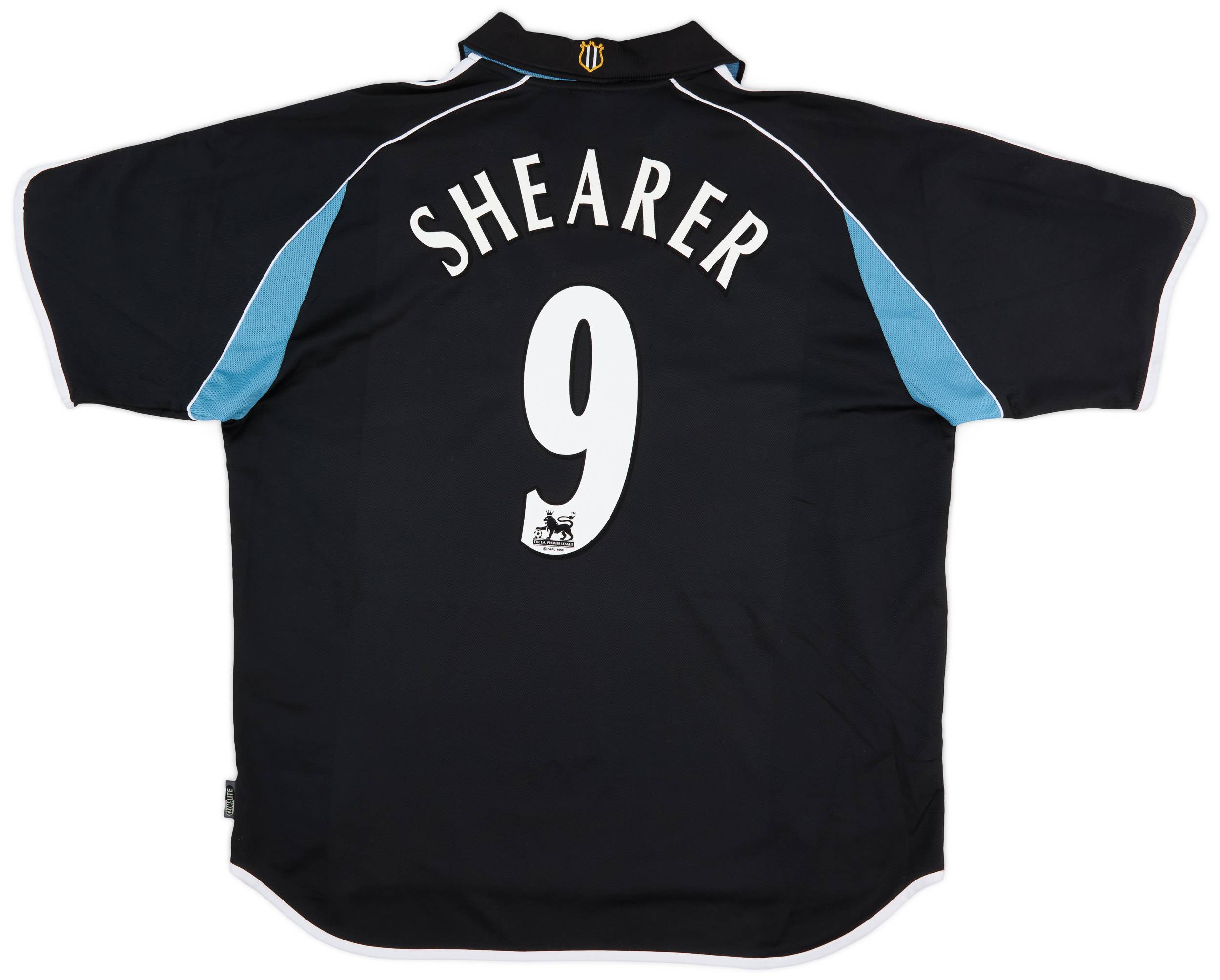 2000-01 Newcastle Away Shirt Shearer #9 - 8/10 - (XXL)