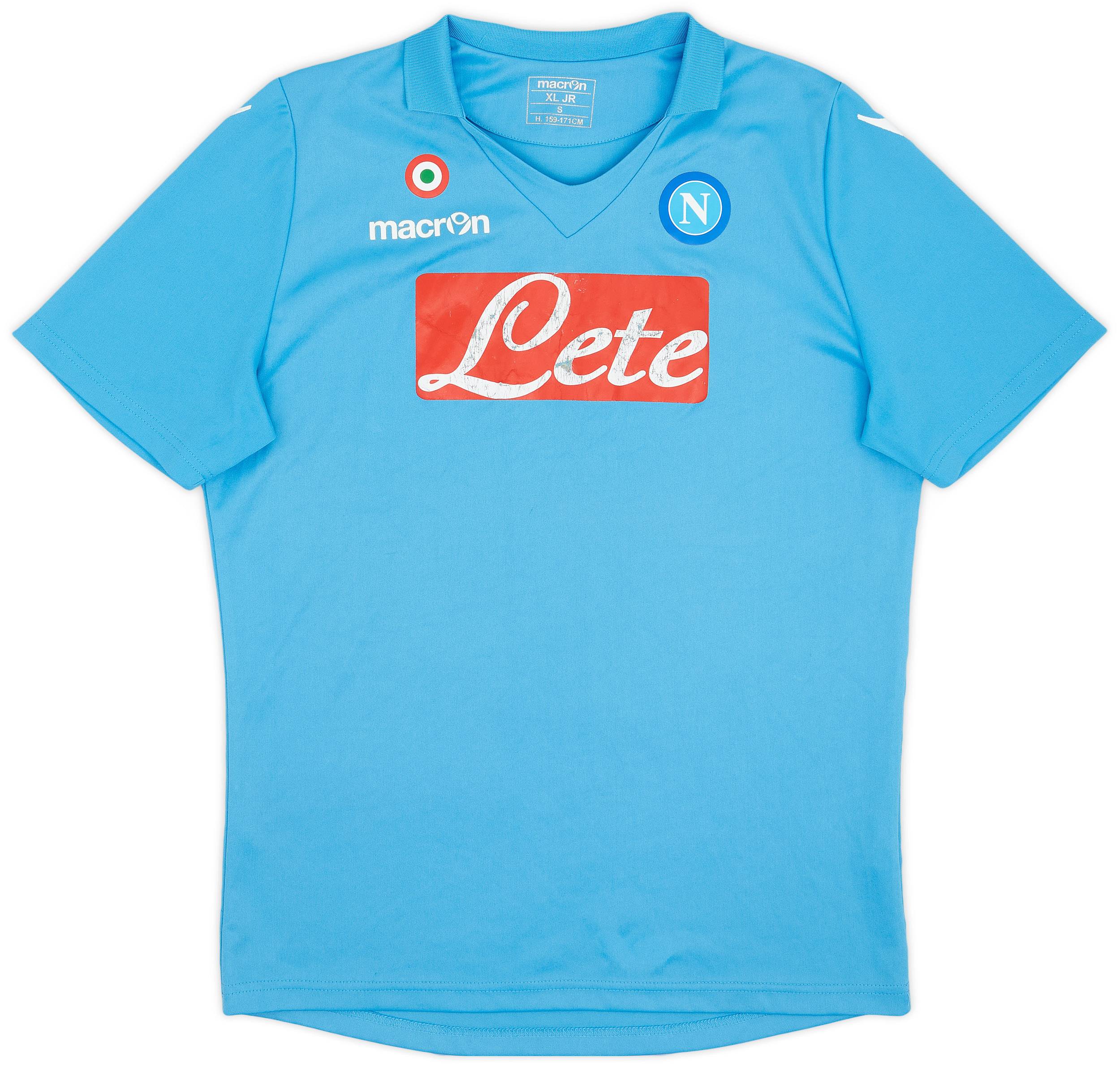 2011-12 Napoli Basic Home Shirt - 5/10 - (XL.Boys)