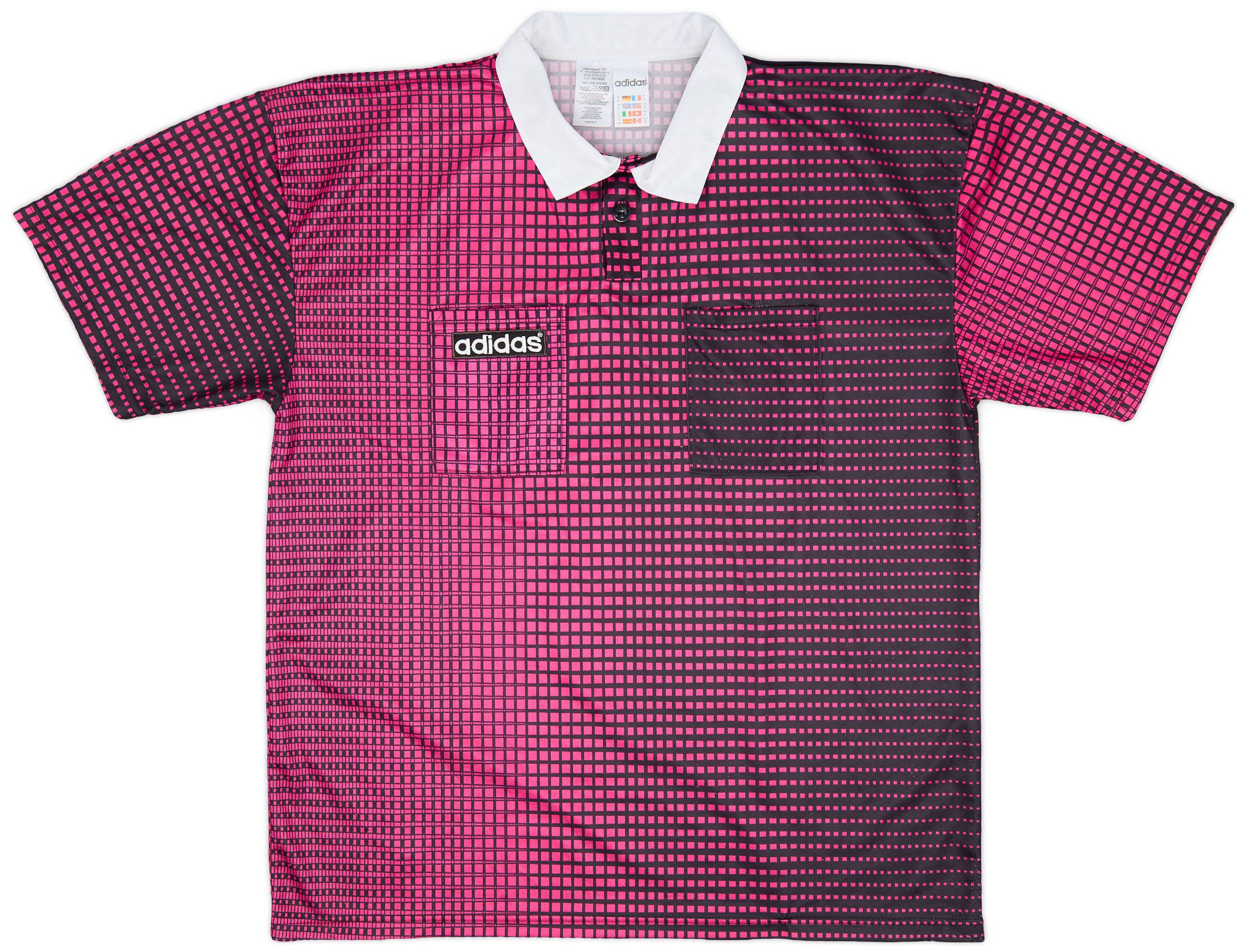 1990s adidas Referee Template Shirt - 9/10 - (XL)