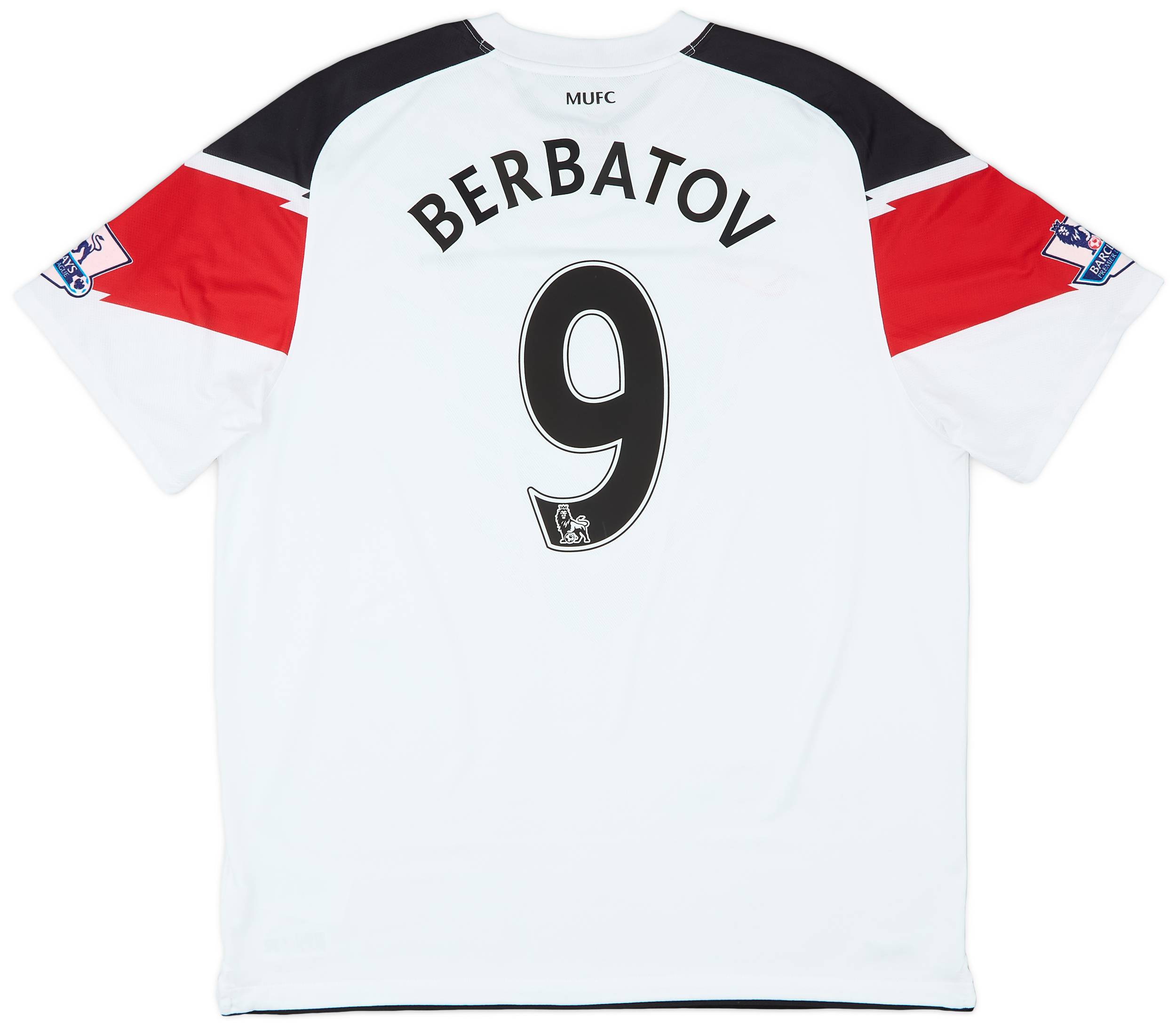 2010-12 Manchester United Away Shirt Berbatov #9 - 6/10 - (XL)