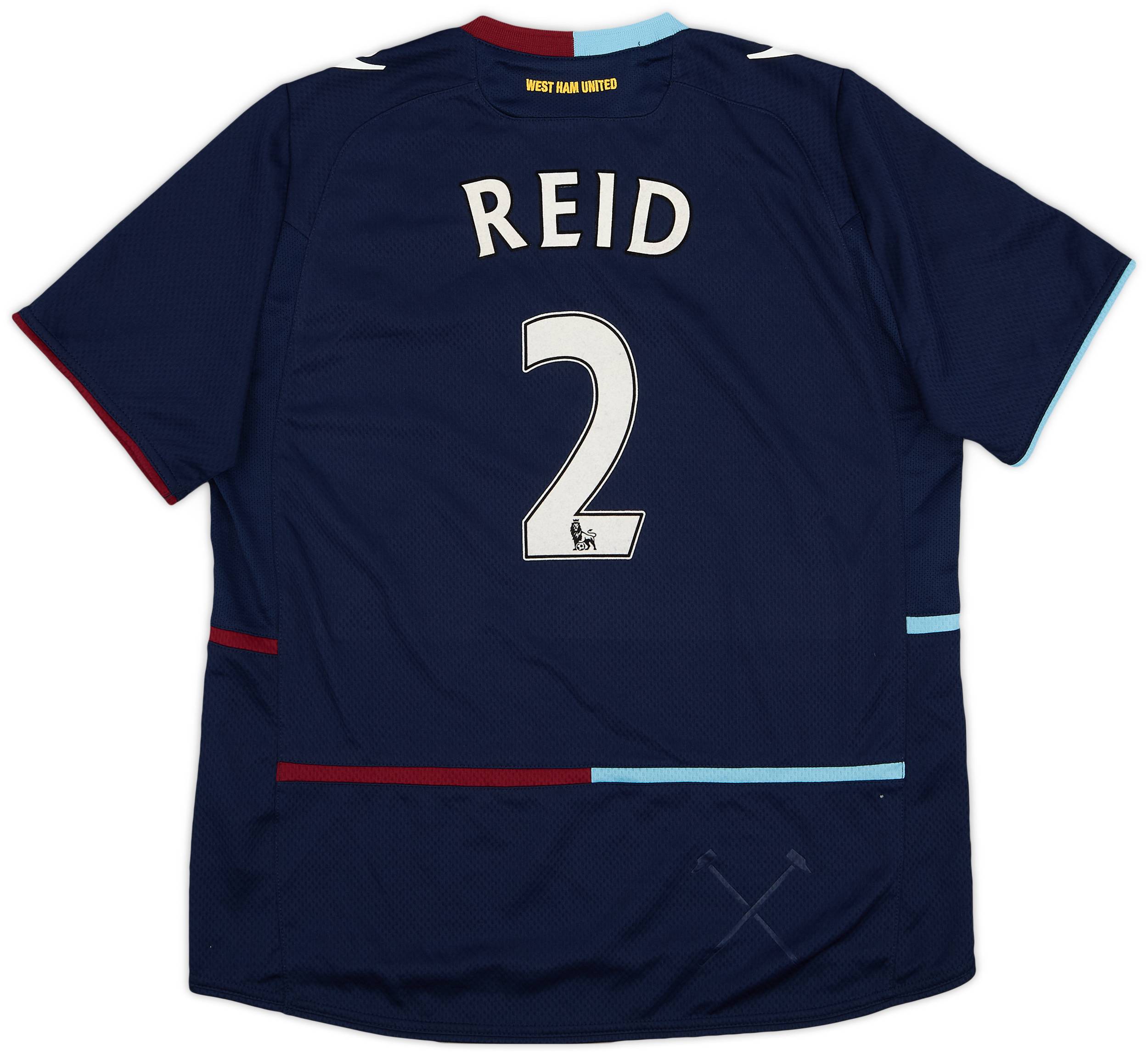 2012-13 West Ham Away Shirt Reid #2 - 8/10 - (XS)