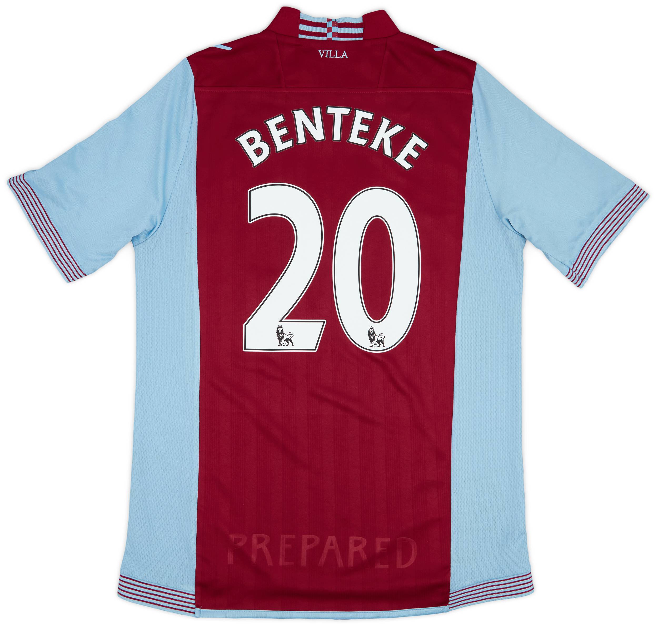 2013-14 Aston Villa Home Shirt Benteke #20 - 6/10 - (L)