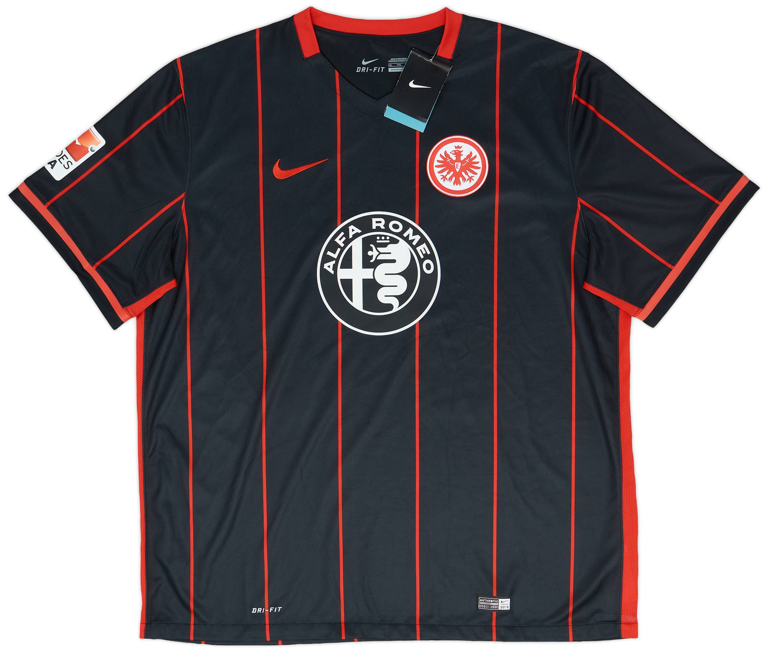 Eintracht Frankfurt長袖 JAKO 背番号11 CHA XL Eintracht Frankfurt 2007-2008 JAKO Jersey LICHER Football