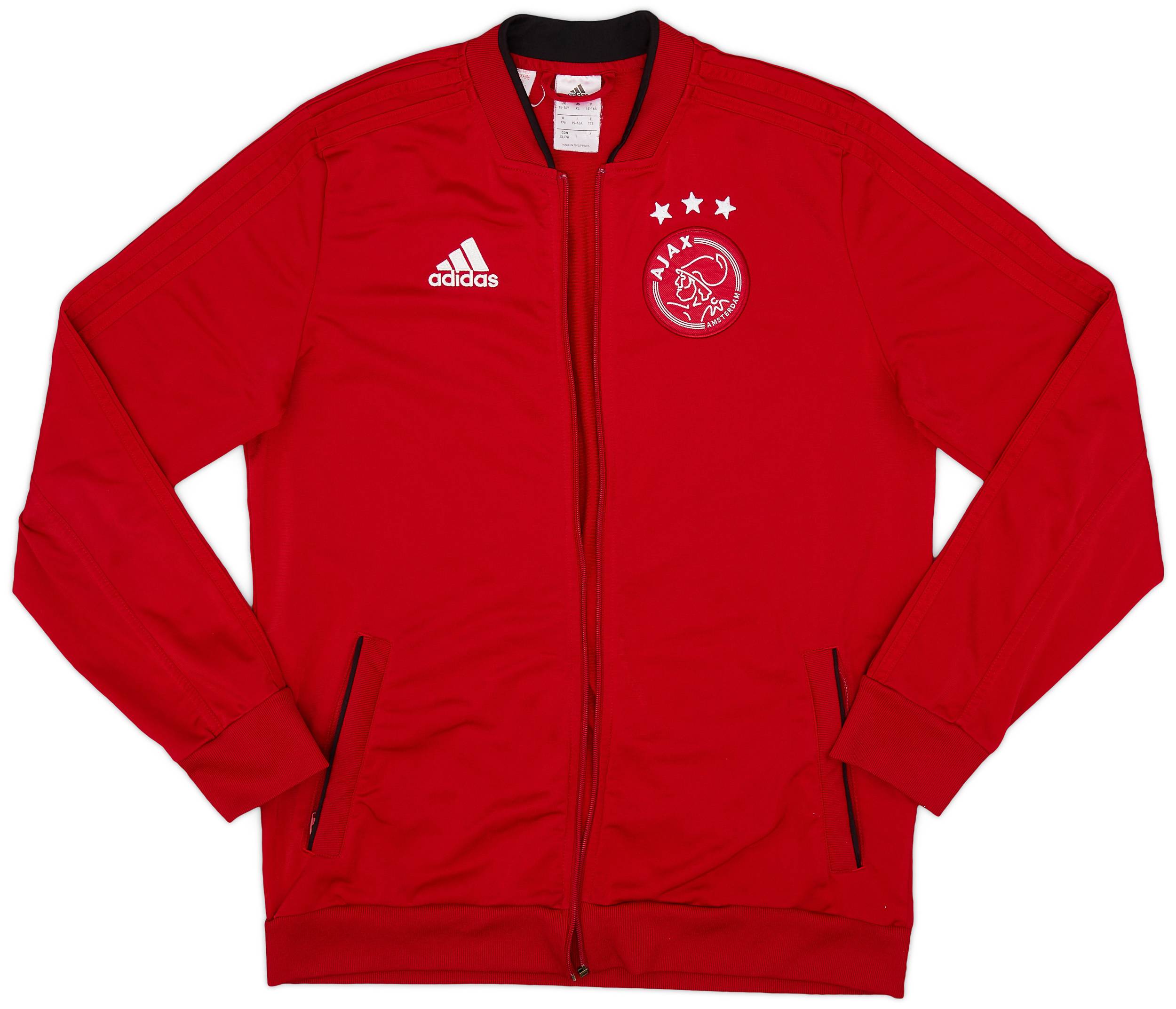 AJAX 2015 2016 JACKET TRAINING TRACK FOOTBALL SOCCER ADIDAS