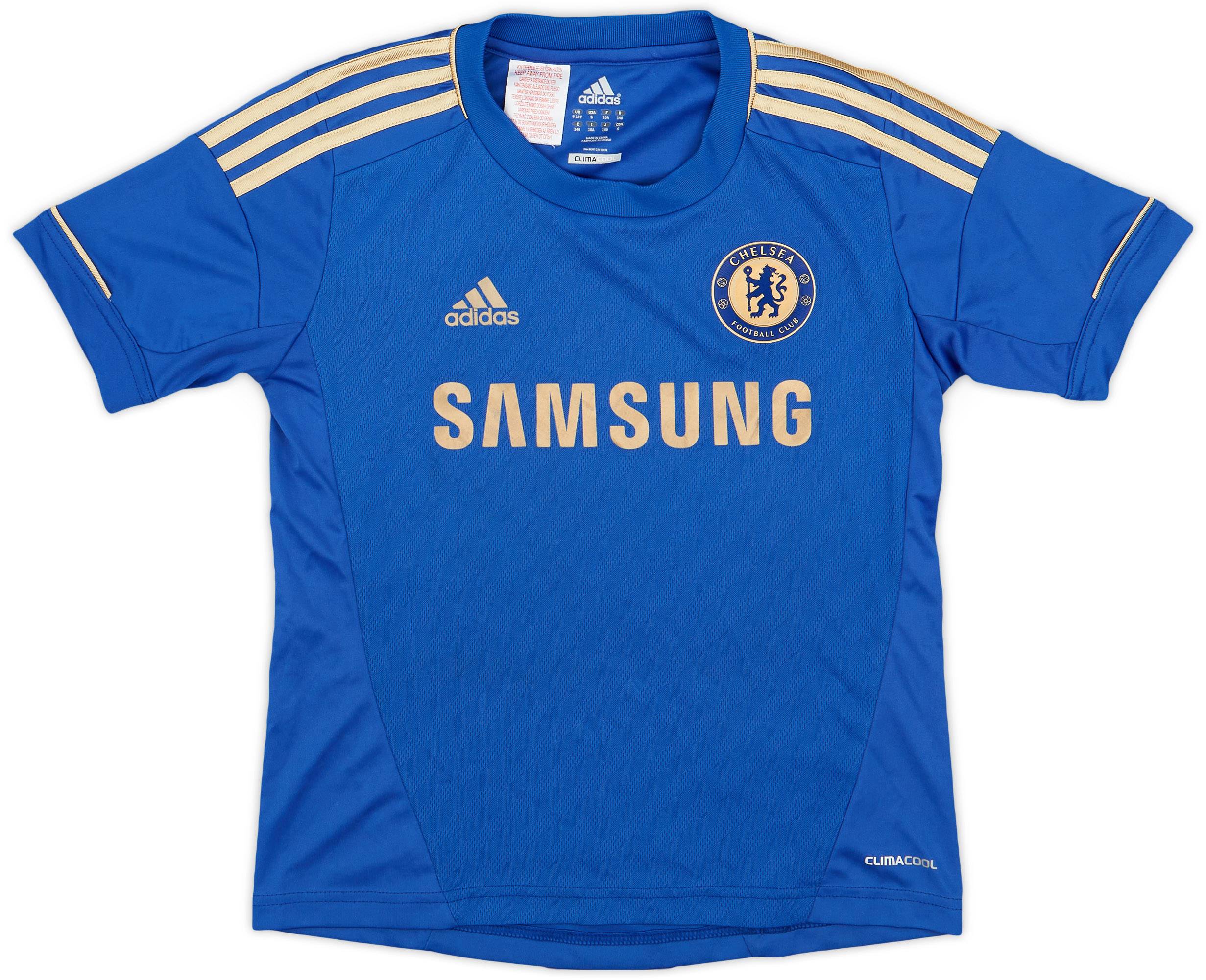 2012-13 Chelsea Home Shirt - 9/10 - (S.Boys)