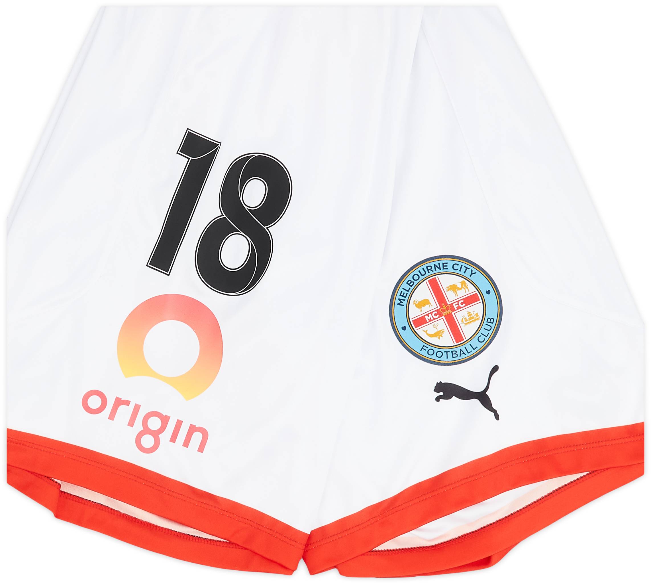 2021-22 Melbourne City Player Issue Third Shorts # - 3/10