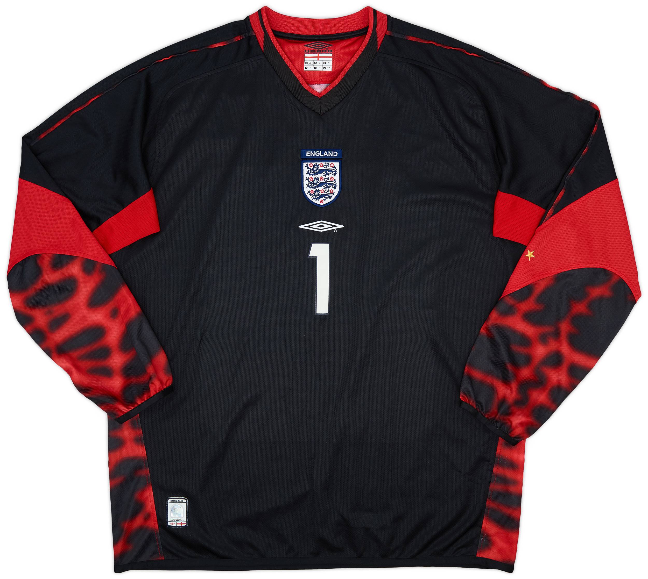 2004-06 England GK Shirt #1 - 7/10 - (XL)
