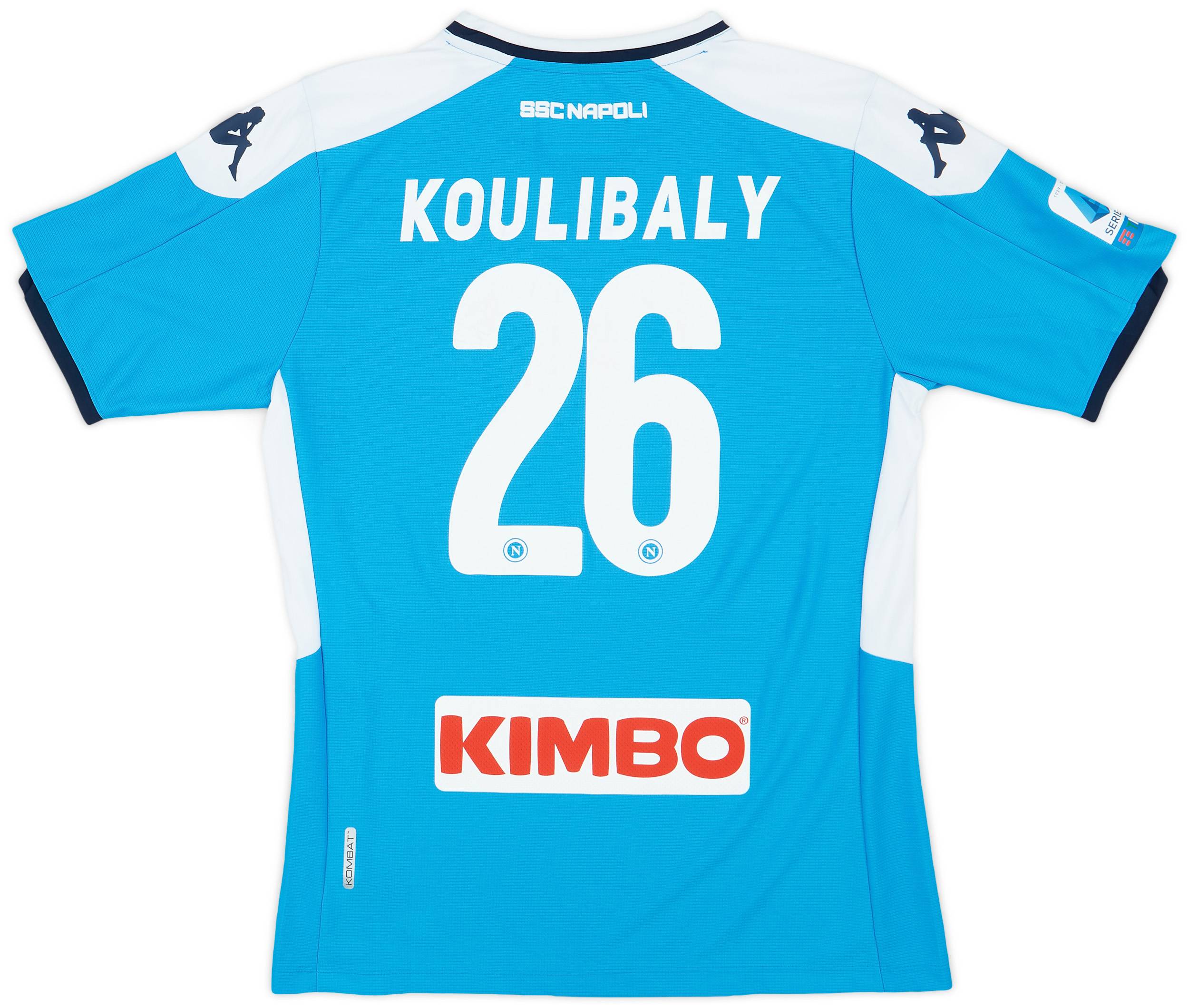 2019-20 Napoli Authentic Home Shirt Koulibaly #26 - 7/10 - (XL)