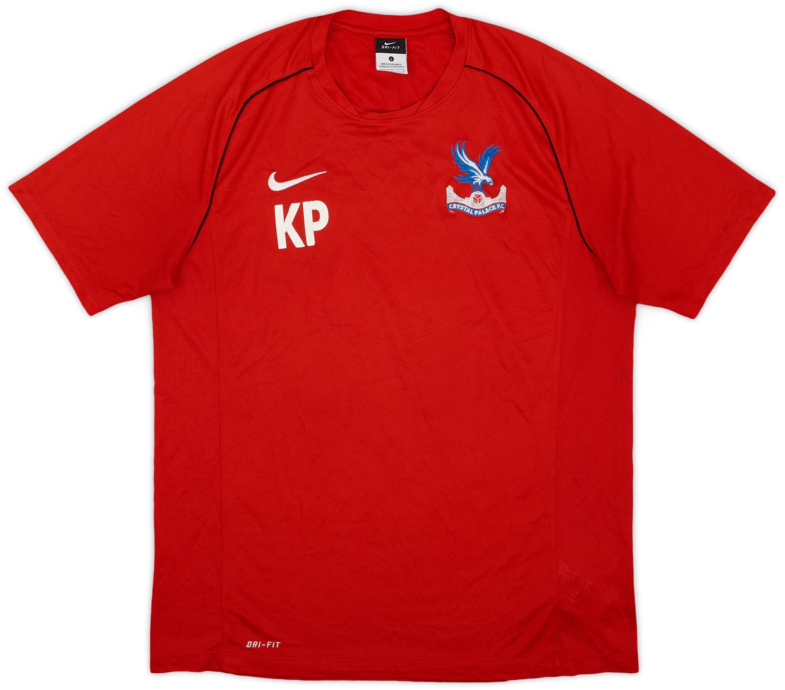 2013-14 Crystal Palace Player Issue Training Shirt KP (Kevin Phillips) - 6/10 - (L)
