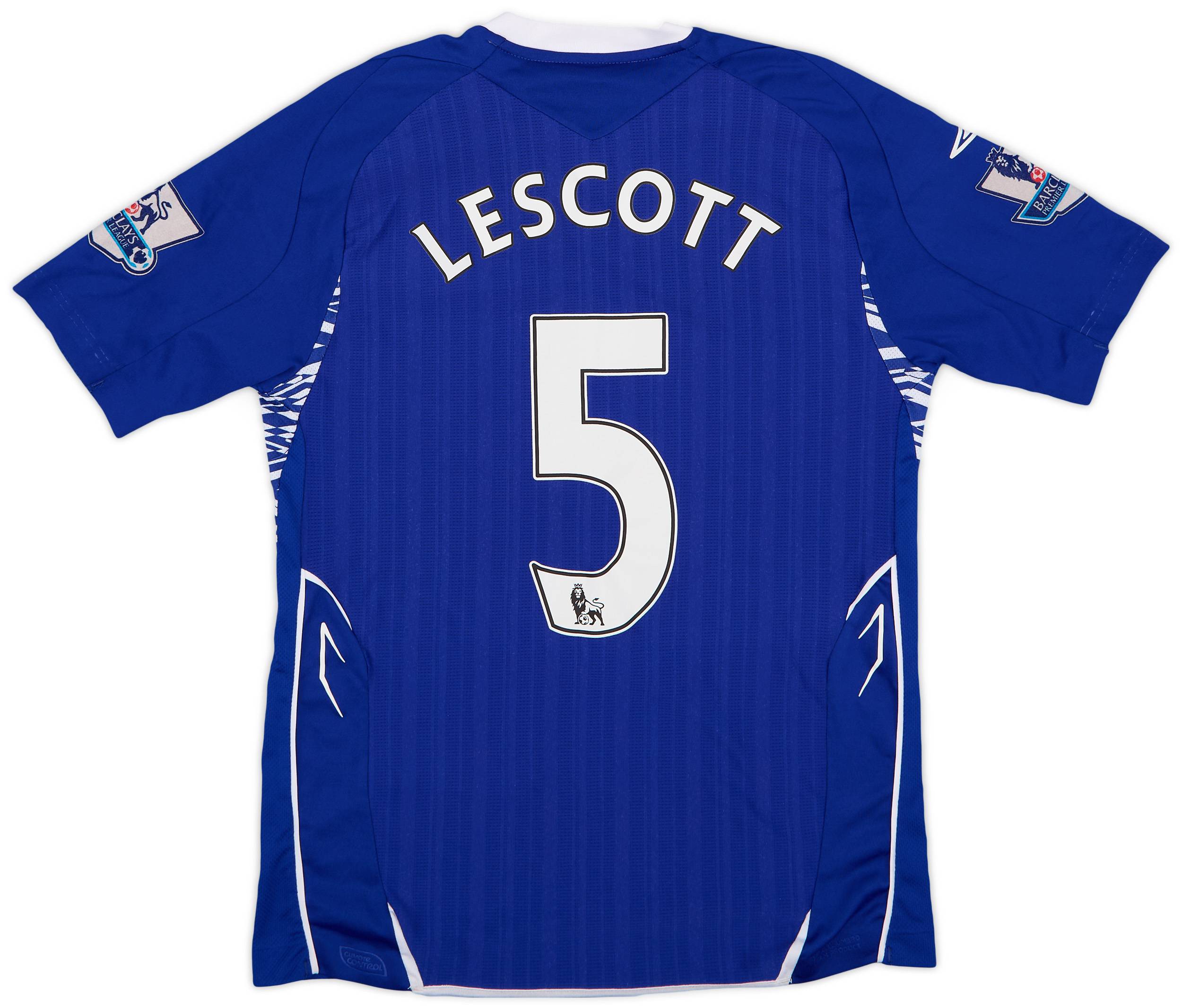 2007-08 Everton Home Shirt Lescott #5 - 8/10 - (XL.Boys)