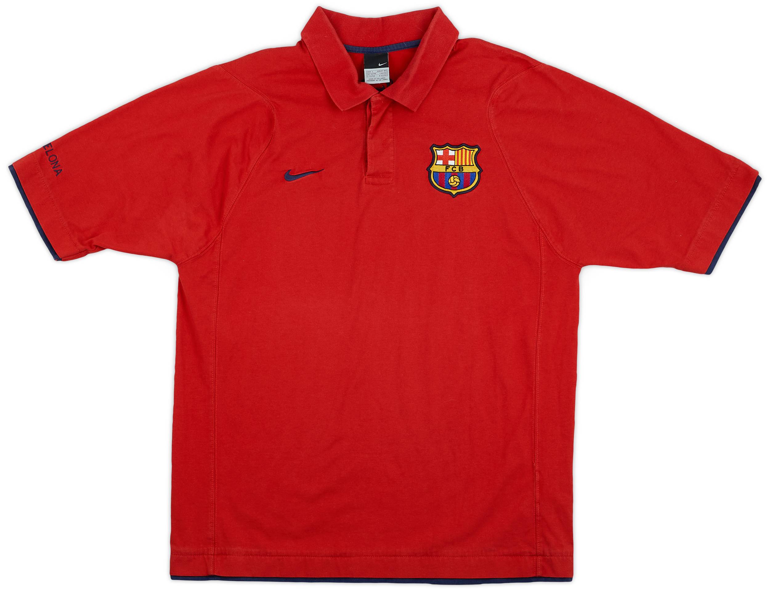 2010-11 Barcelona Nike Polo Shirt - 8/10 - (L)