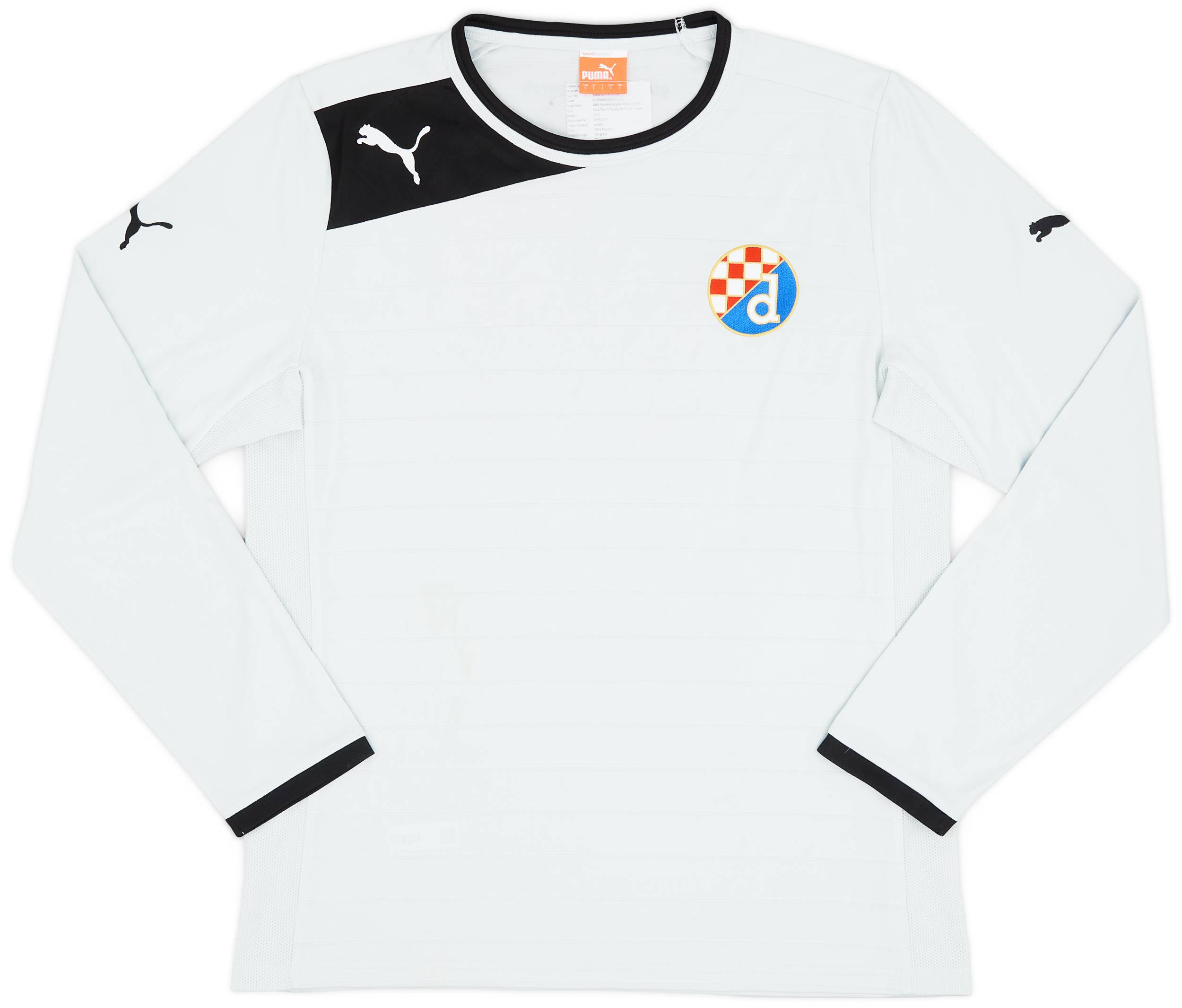 2012 13 Dinamo Zagreb Prototype Away L S Shirt 6 10 L