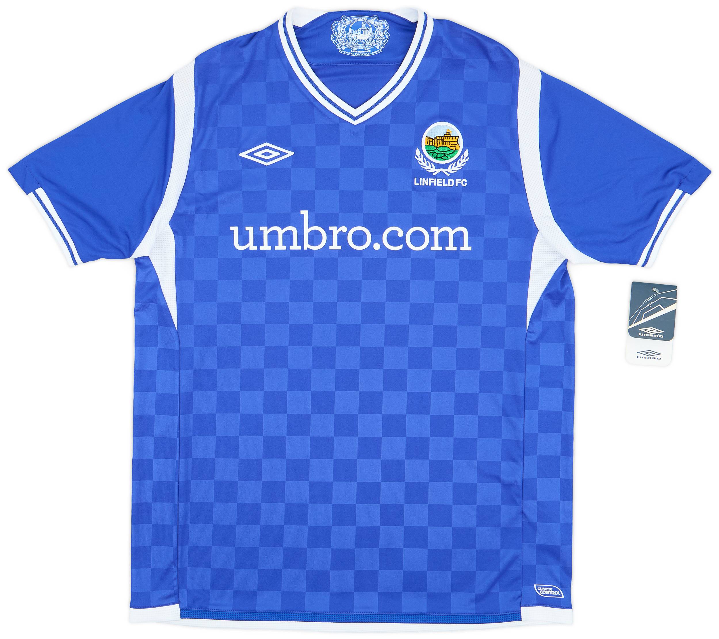 2010-11 Linfield Home Shirt (M)